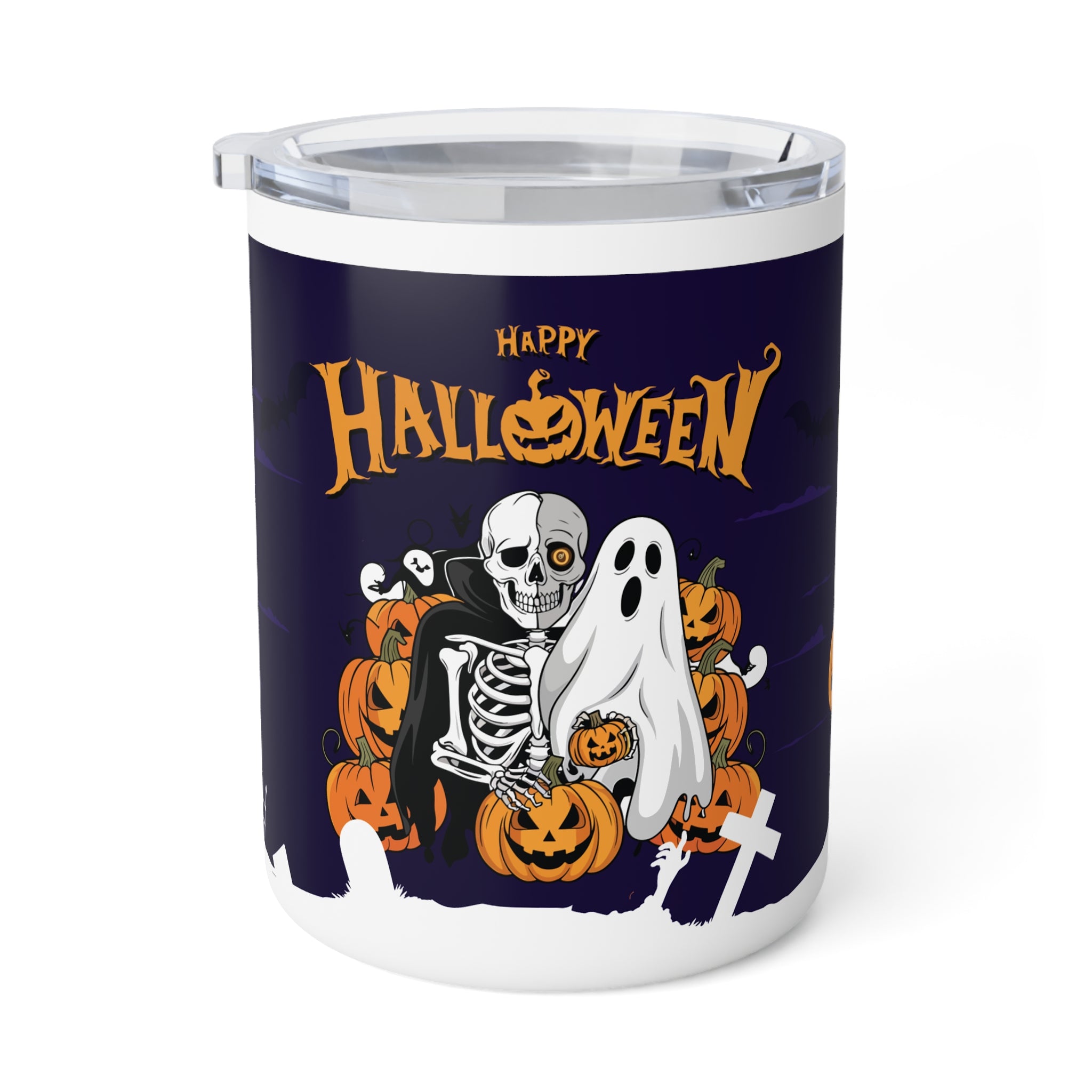 Halloween is Better with Skeleton | Insulated Coffee Mug