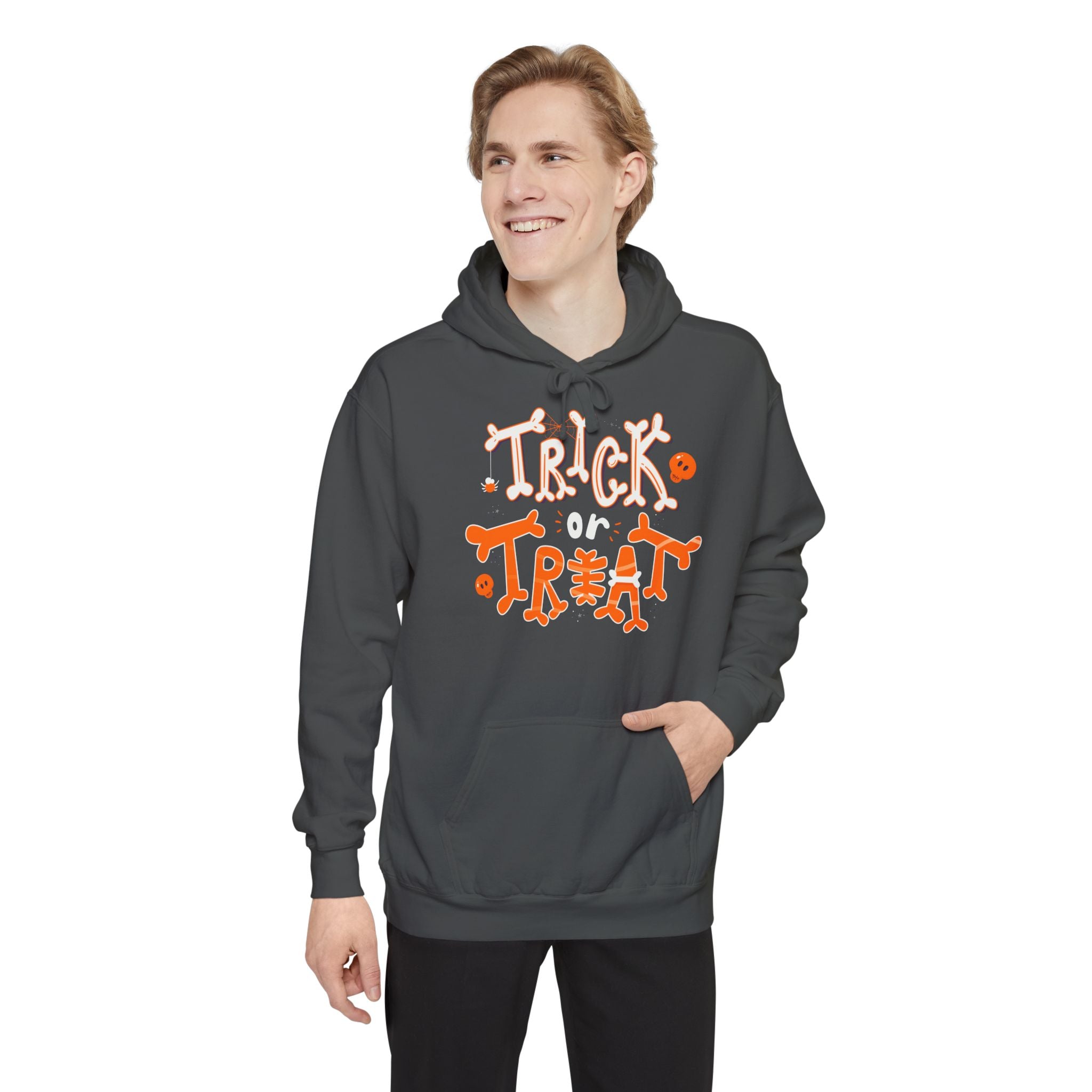 Halloween Trick or Treat | Unisex Garment-Dyed Hoodie
