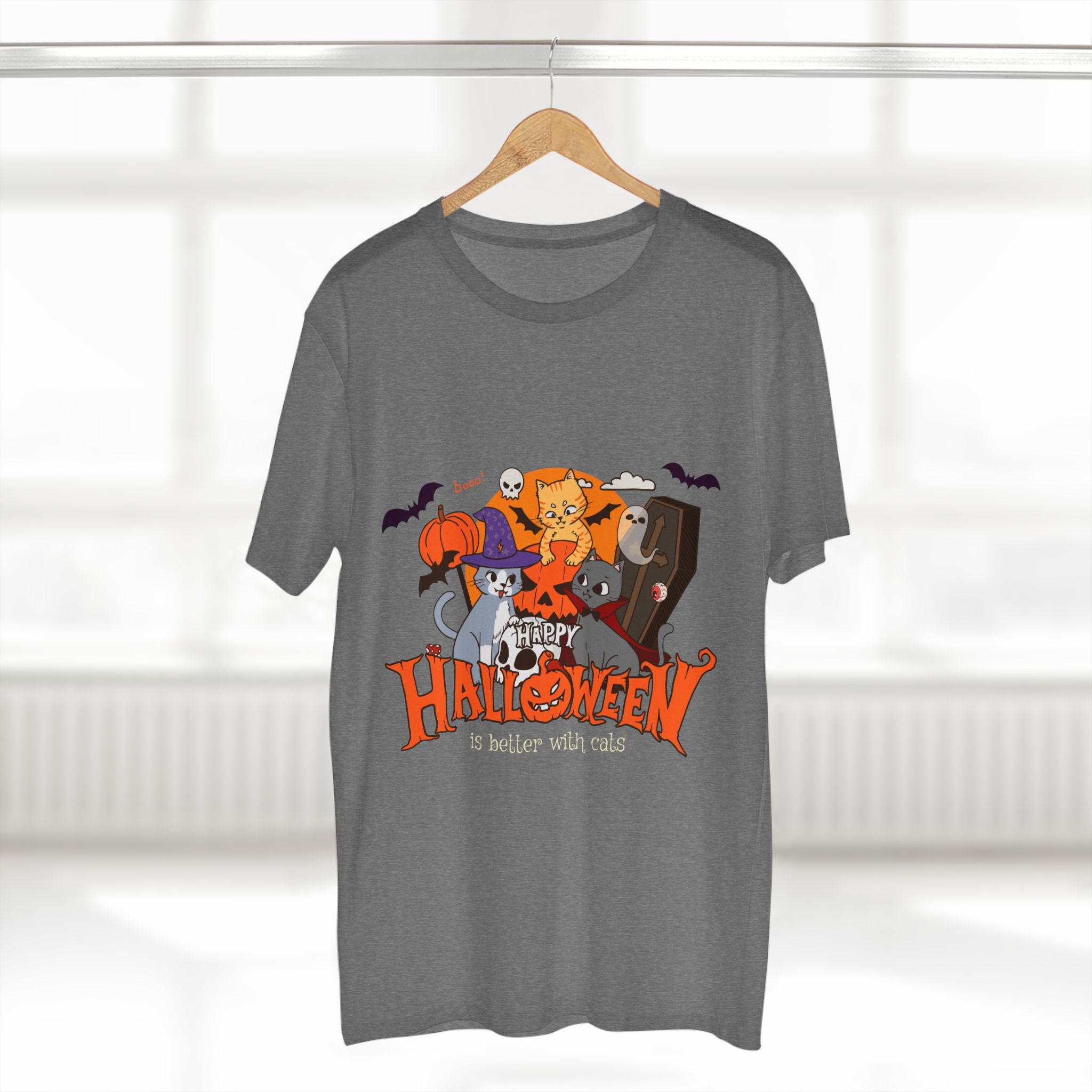 Halloween is Better with Cats | Men's Staple Tee