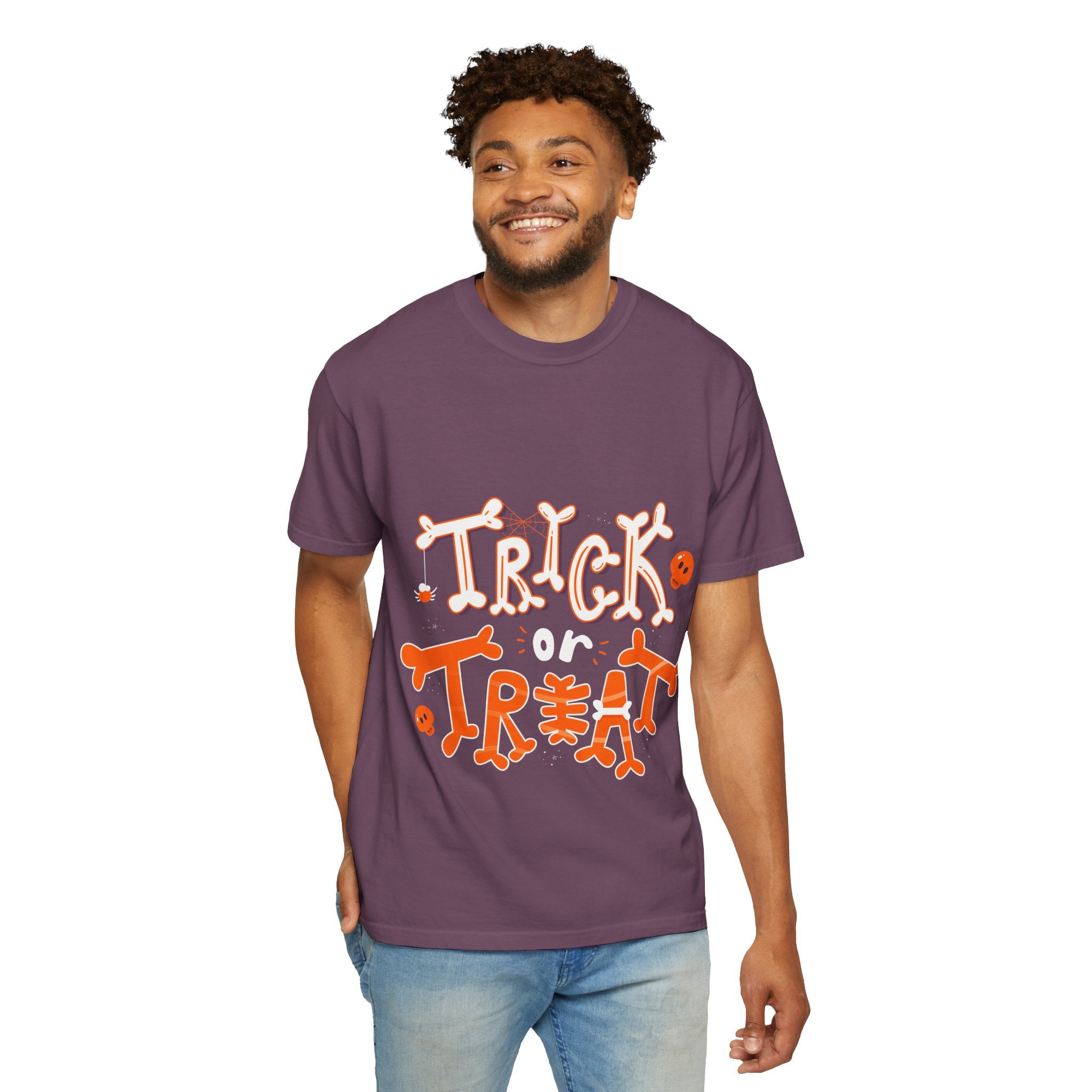Halloween Trick or Treat  | Unisex Garment-Dyed T-shirt