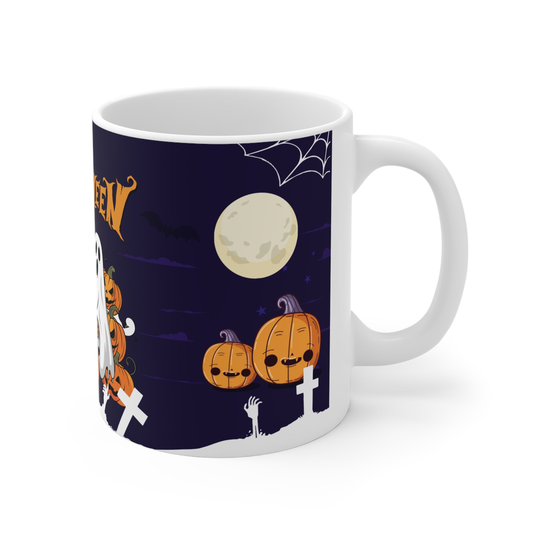 Halloween is Better with Skeleton | Ceramic Mugs