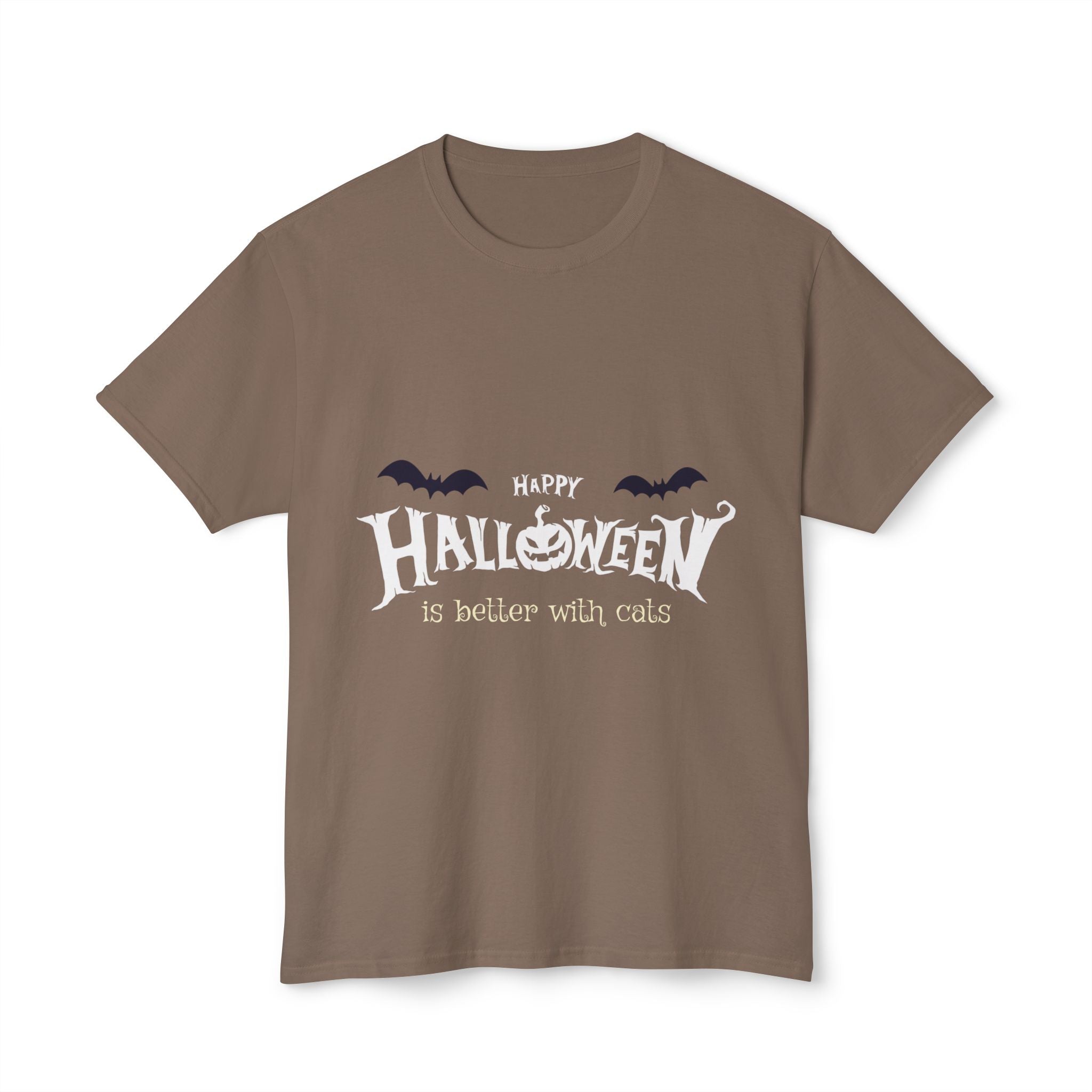 Halloween with Witch's Cats | Unisex HD Cotton™ T-shirt