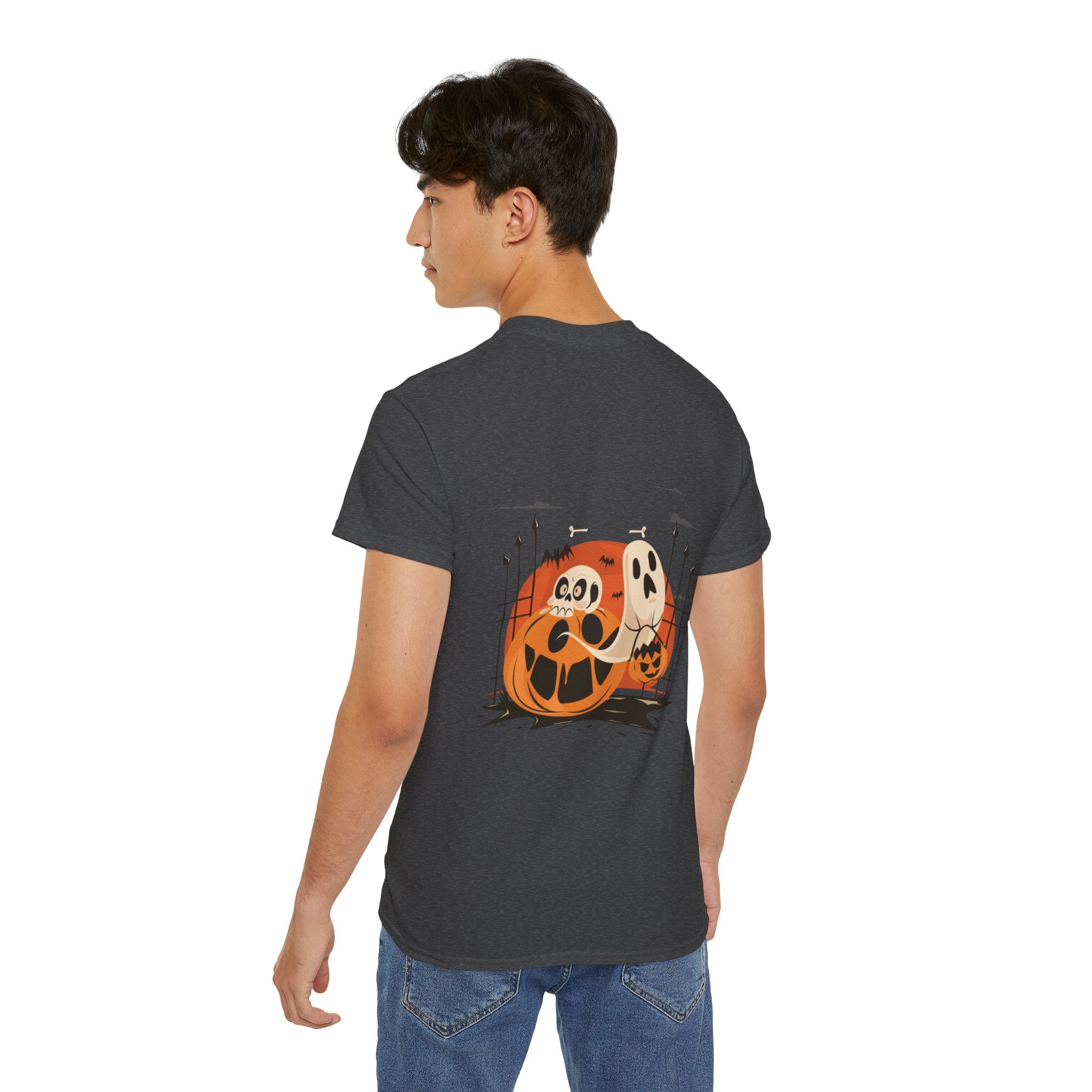 Halloween with Pumpkins | Unisex Ultra Cotton Tee