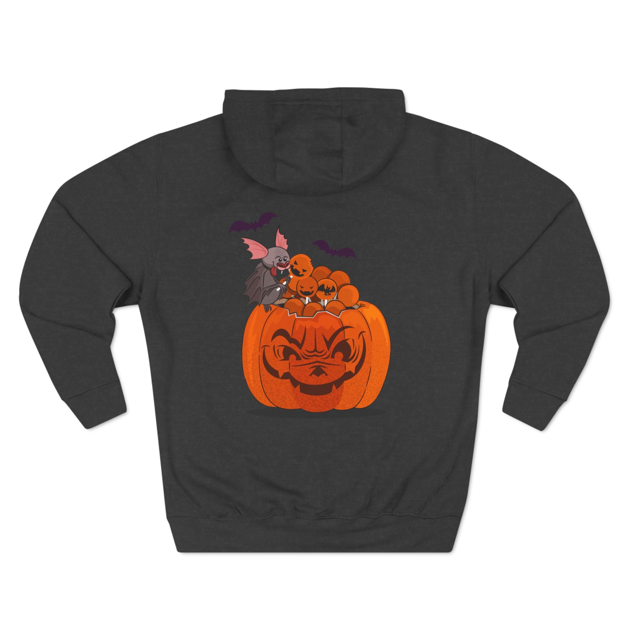 Halloween Trick or Treat | Three-Panel Fleece Hoodie