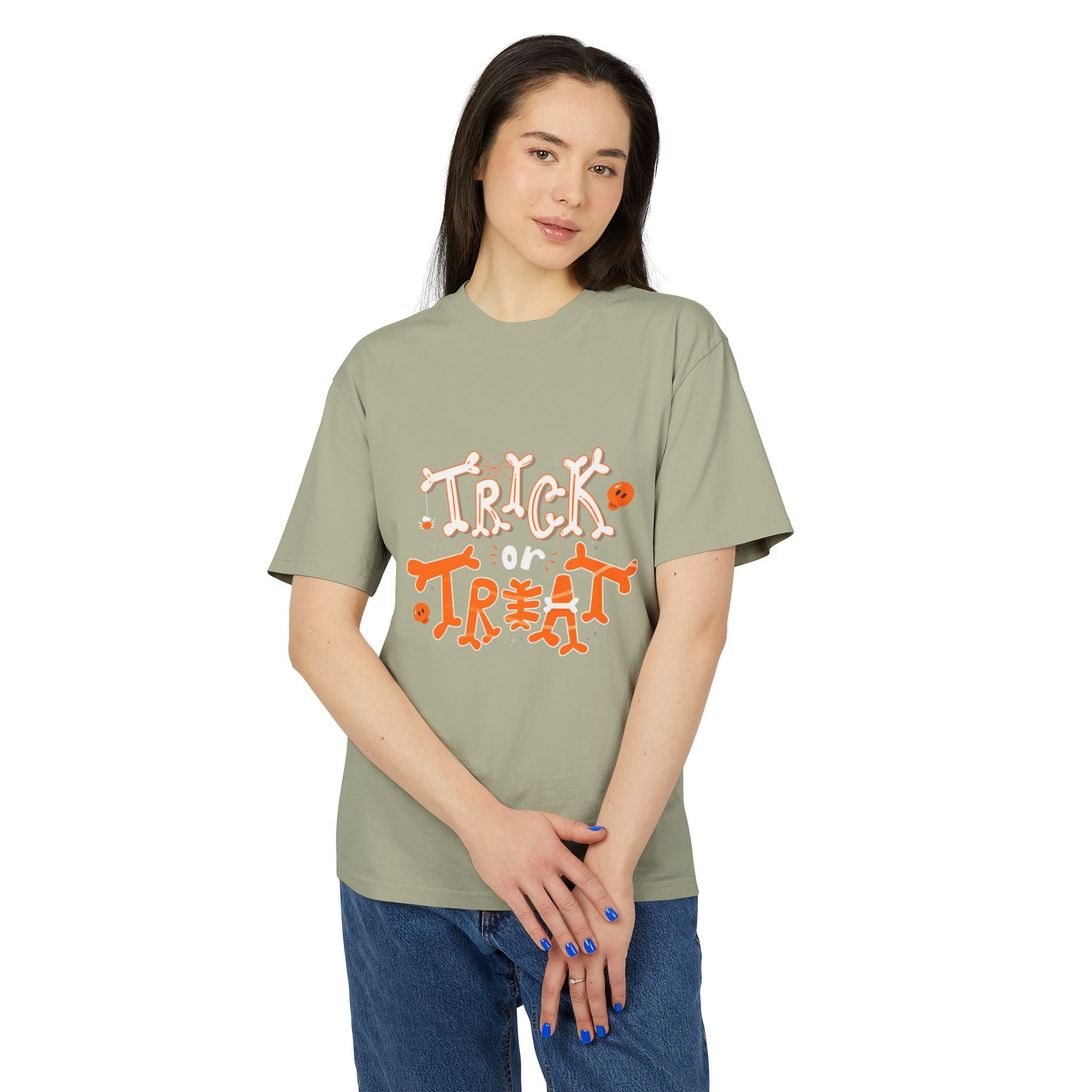 Halloween Trick or Treat | Unisex Heavy Faded Tee