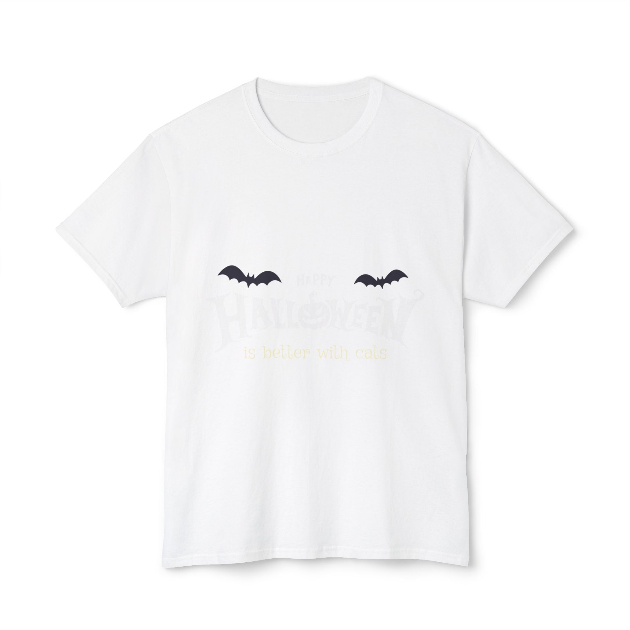 Halloween with Witch's Cats | Unisex HD Cotton™ T-shirt