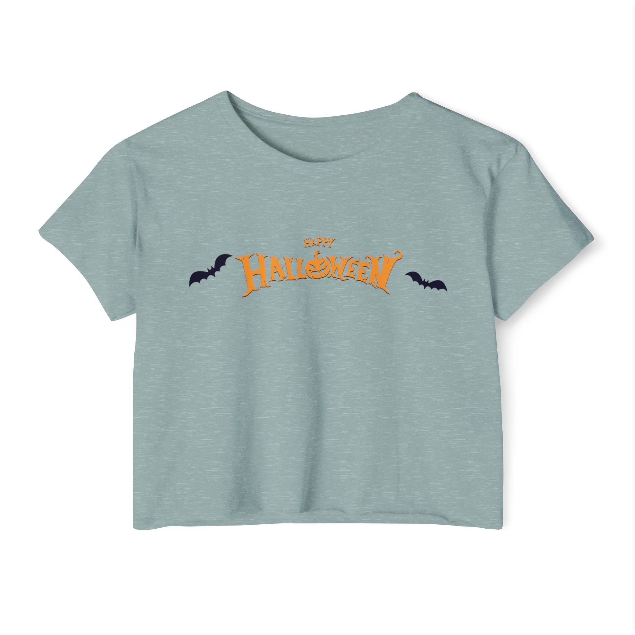 Halloween with Bats | Women's Festival Crop Top