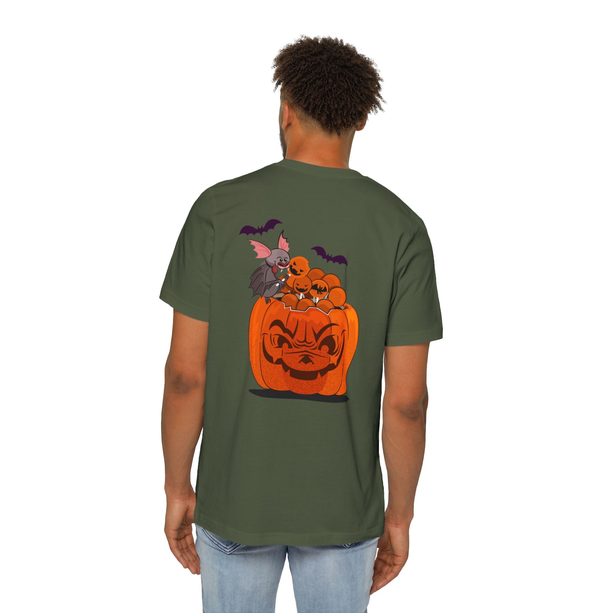 Halloween Trick or Treat | USA-Made Unisex Short-Sleeve Jersey T-Shirt