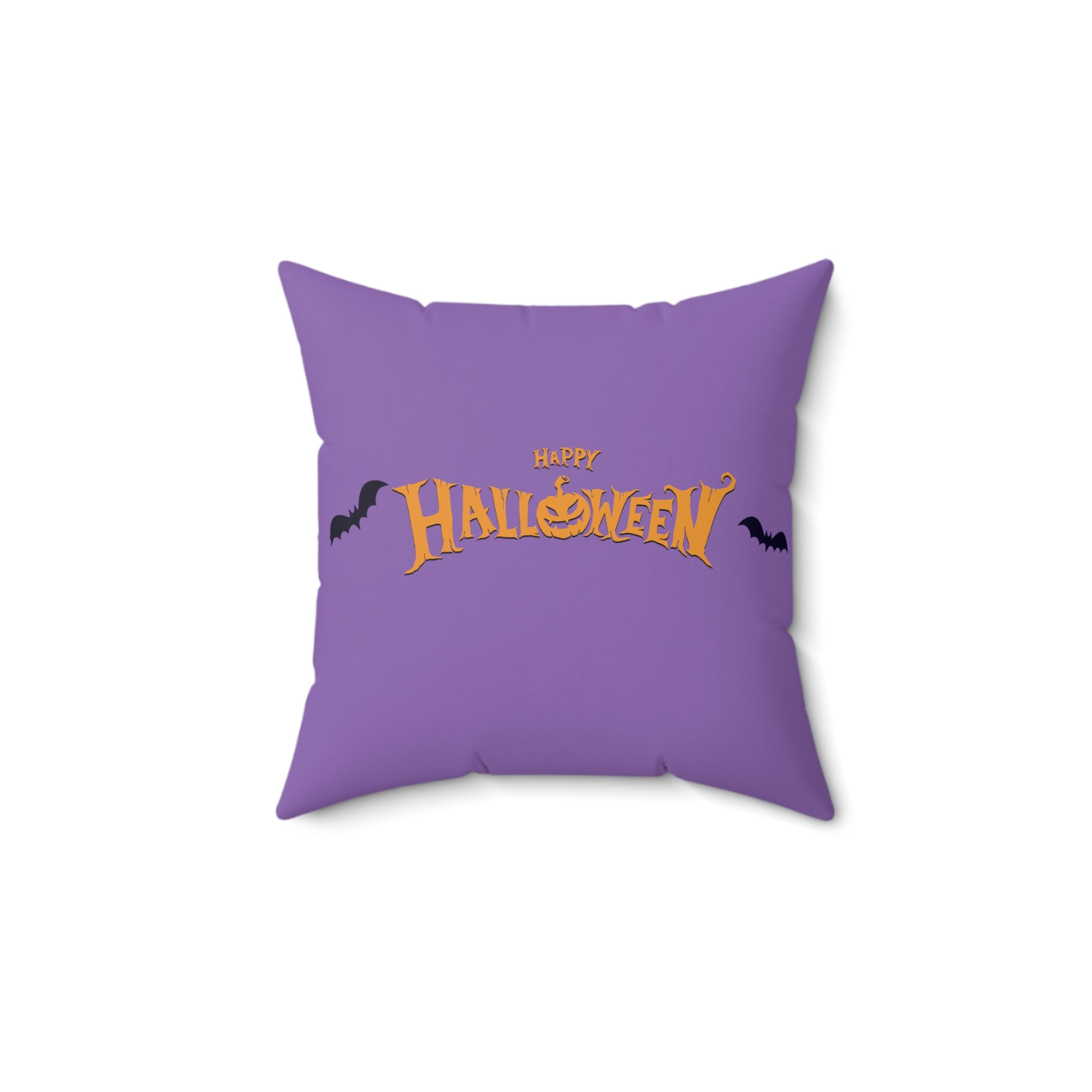 Halloween with Bats | Spun Polyester Square Pillow