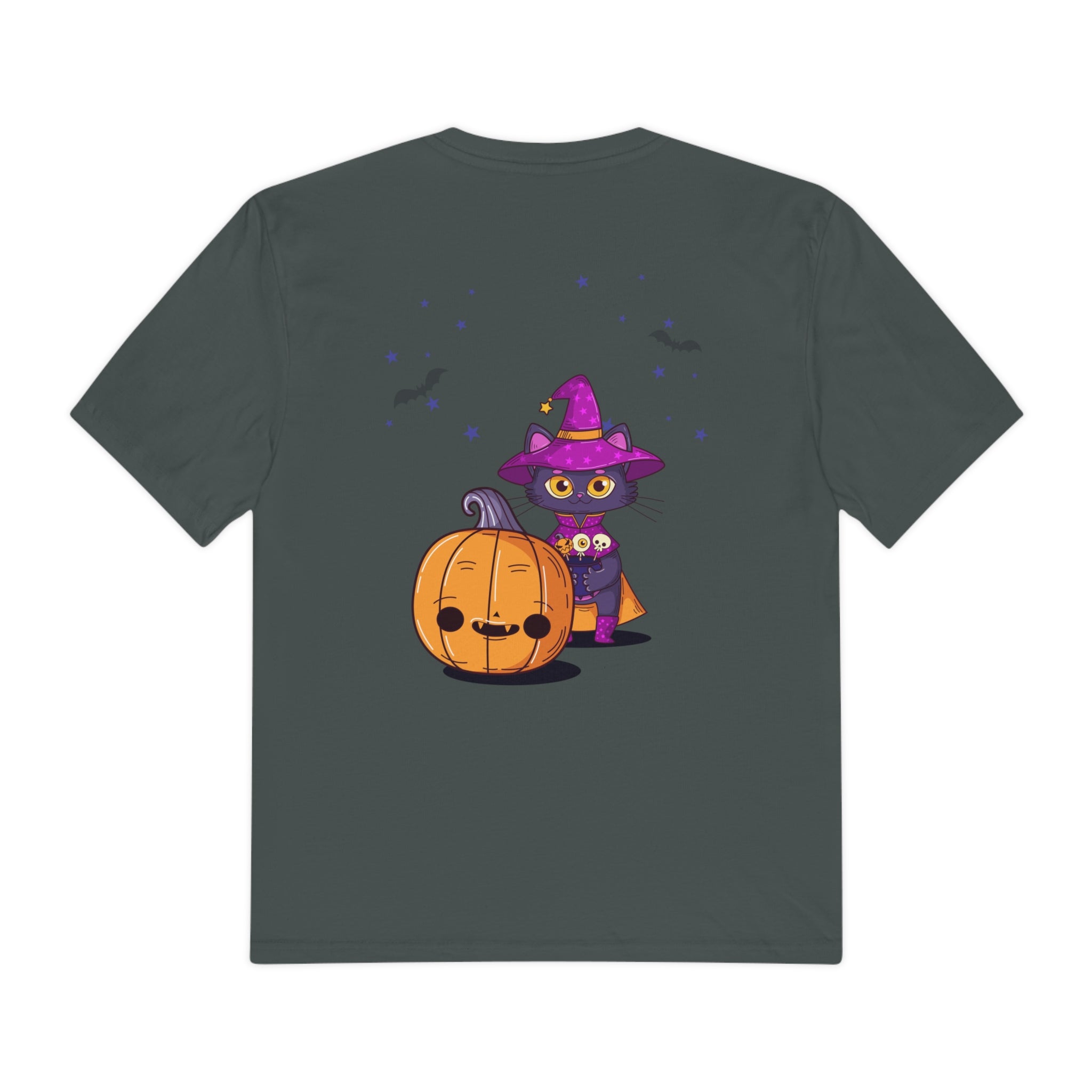 Halloween with Witch's Cats | Perfect Weight® Tee