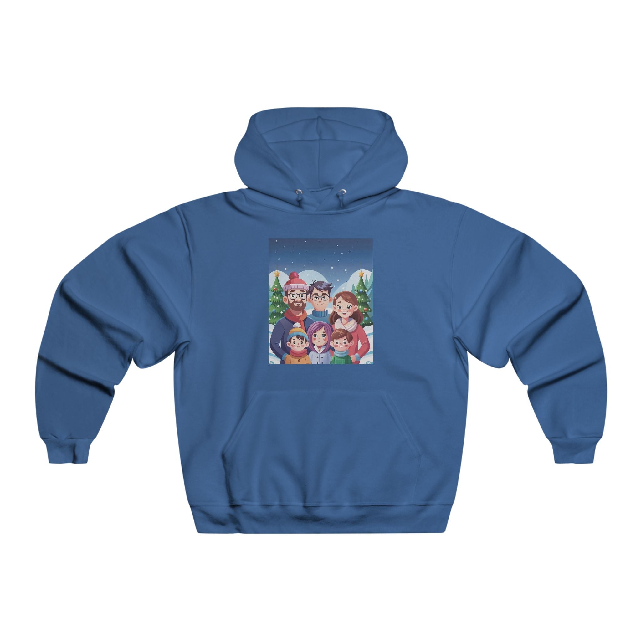 Christmas Family | Men's NUBLEND® Hooded Sweatshirt