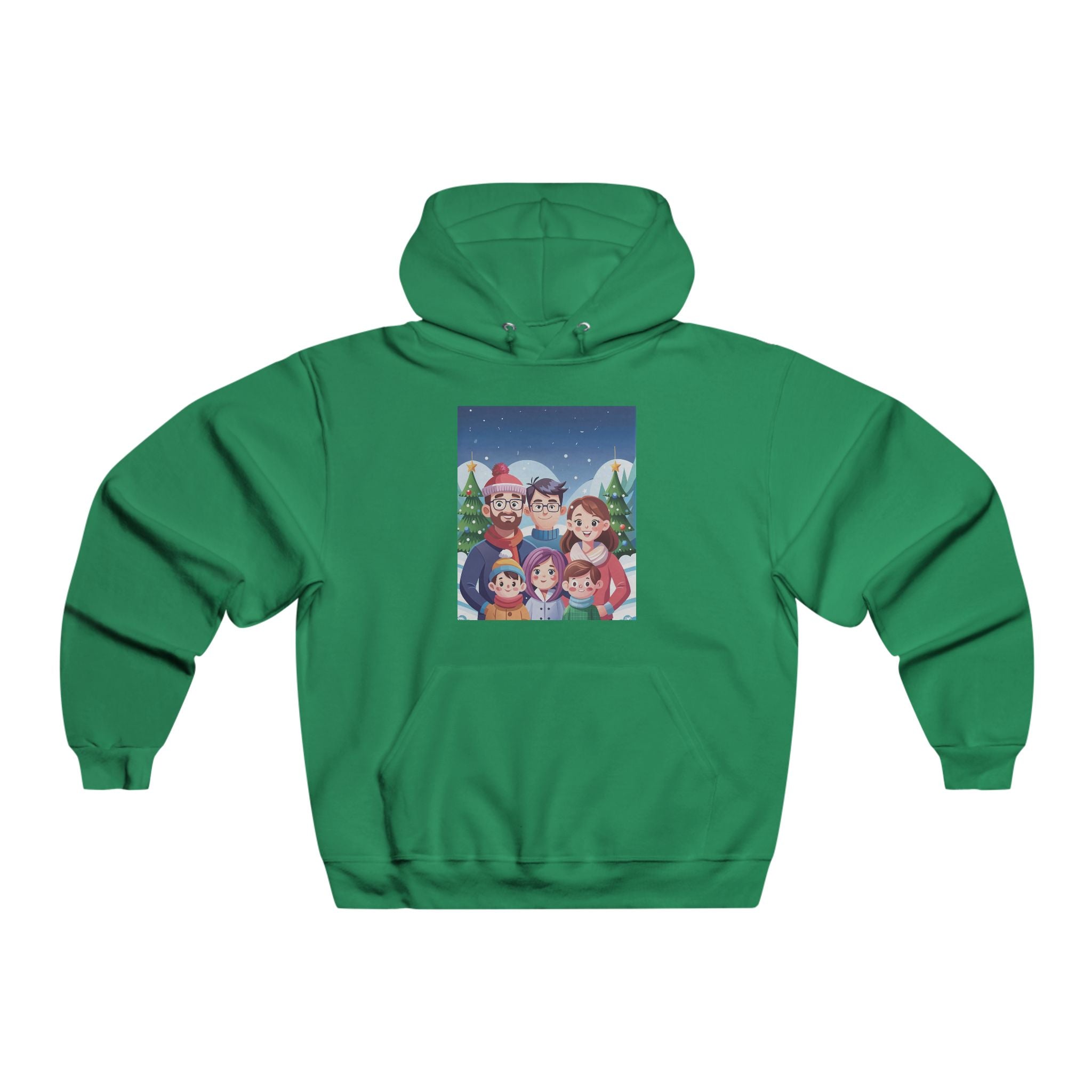 Christmas Family | Men's NUBLEND® Hooded Sweatshirt