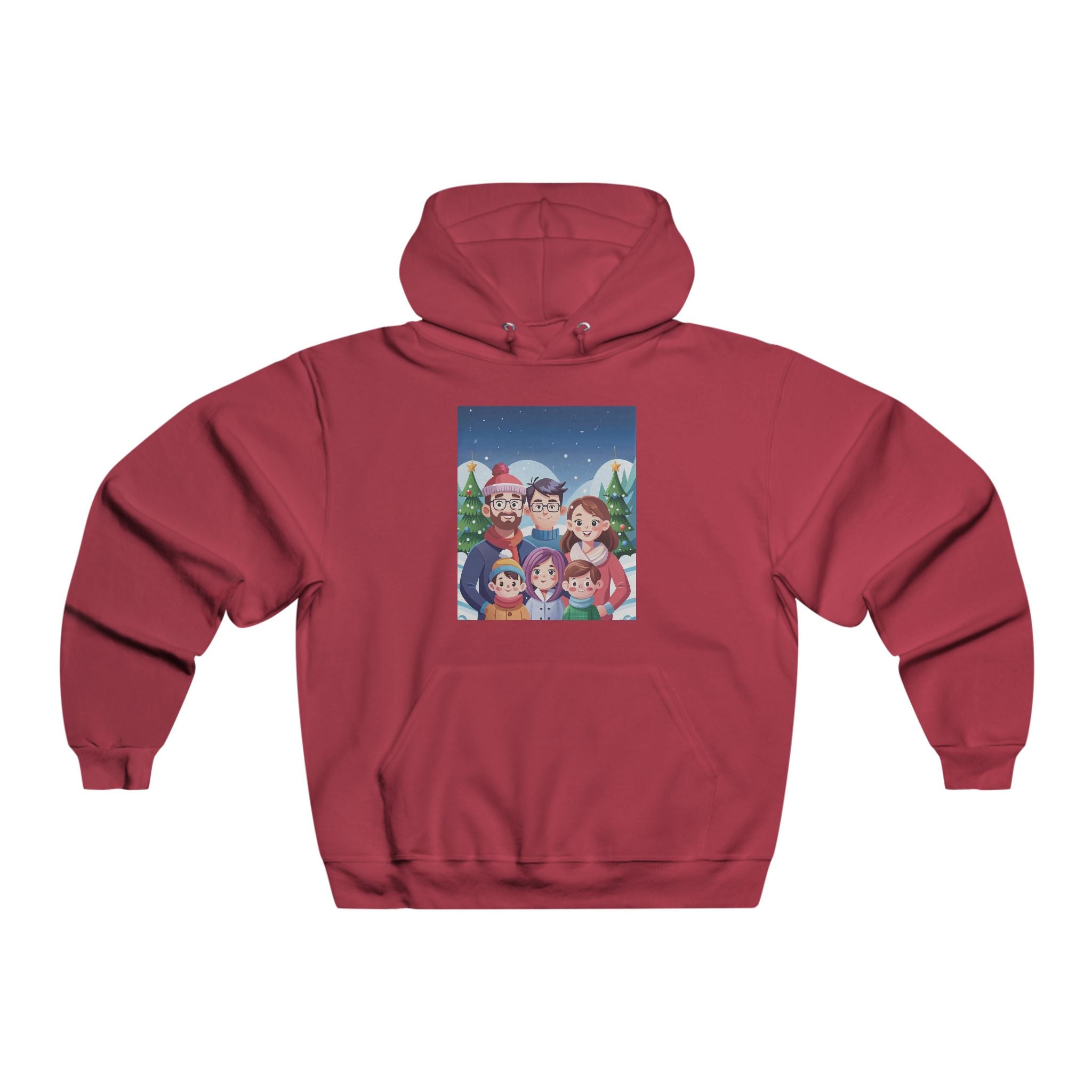 Christmas Family | Men's NUBLEND® Hooded Sweatshirt