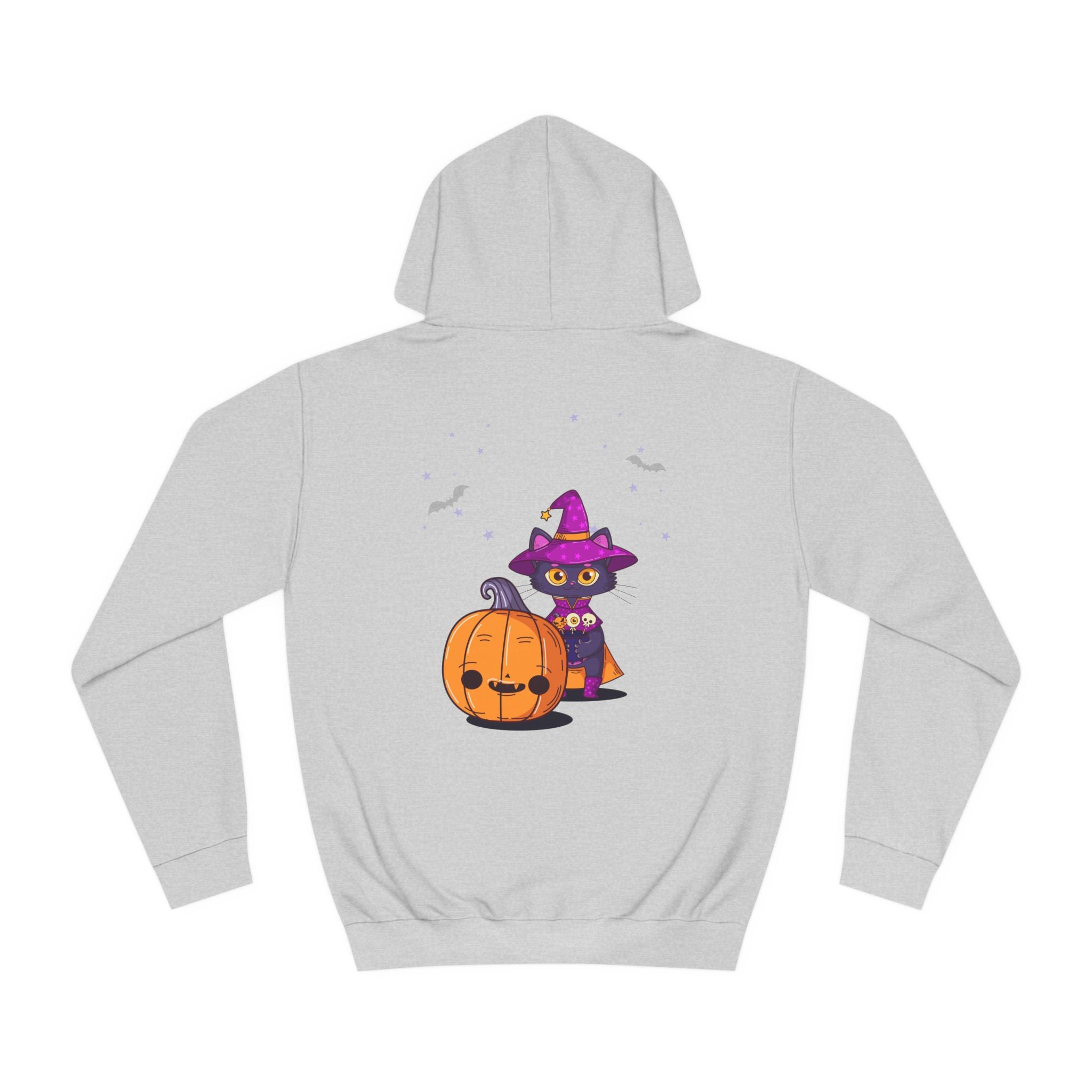 Halloween with Witch's Cats | Unisex College Hoodie