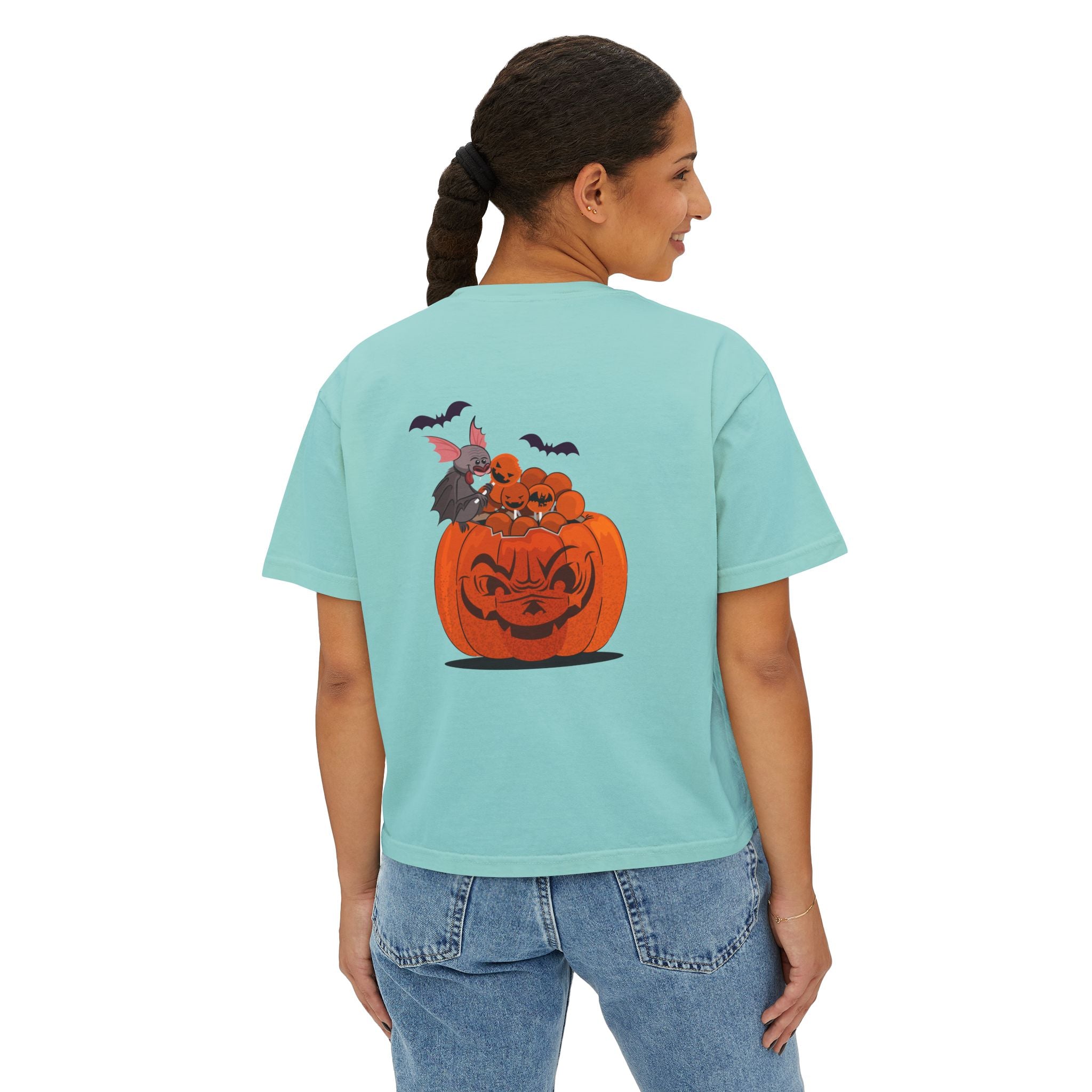 Halloween Trick or Treat | Women's Boxy Tee