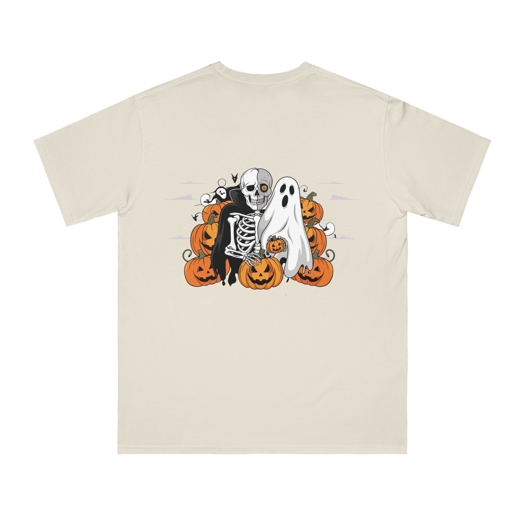 Halloween with Bats | Organic Unisex Classic T-Shirt