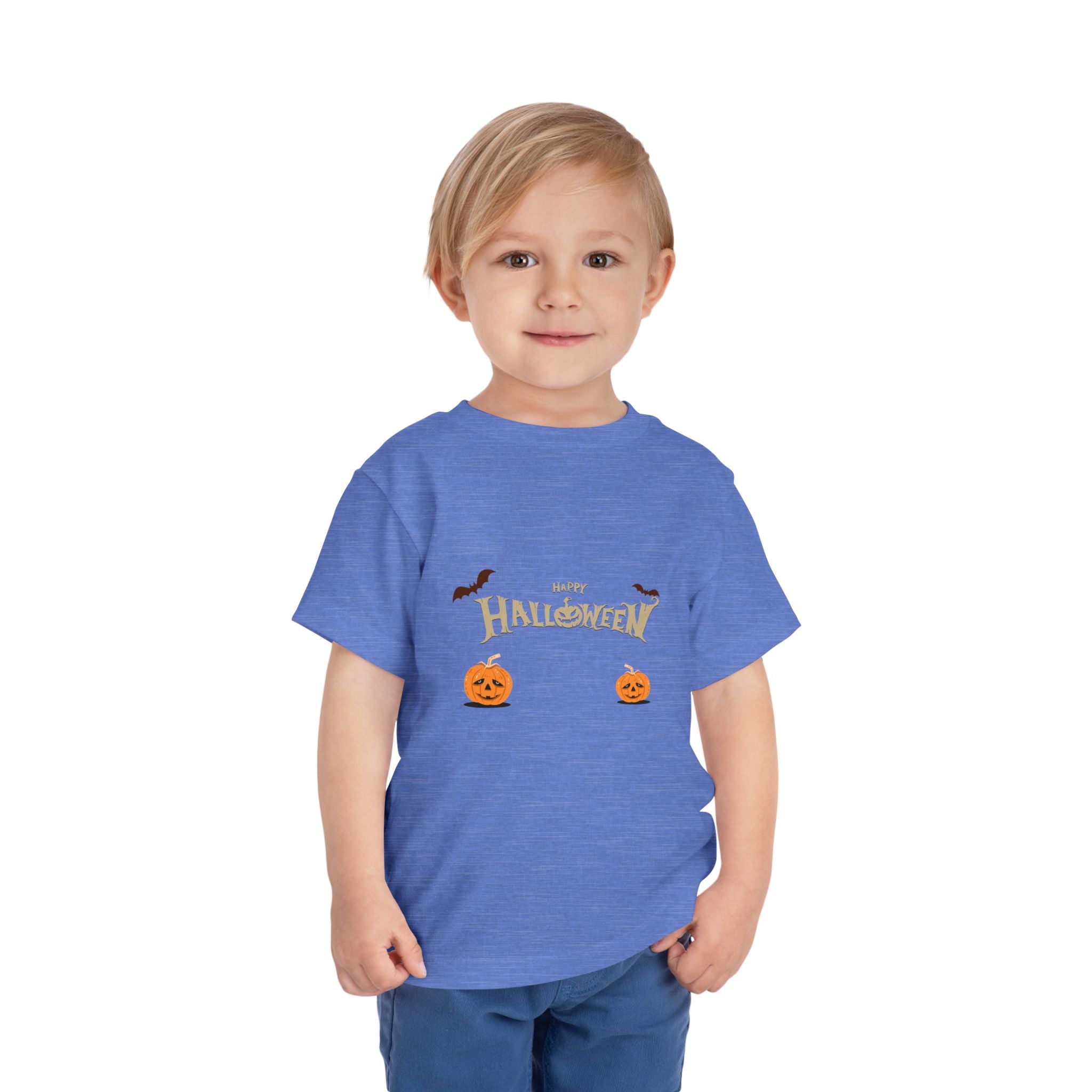 Halloween with Pumpkins | Toddler Short Sleeve Tee