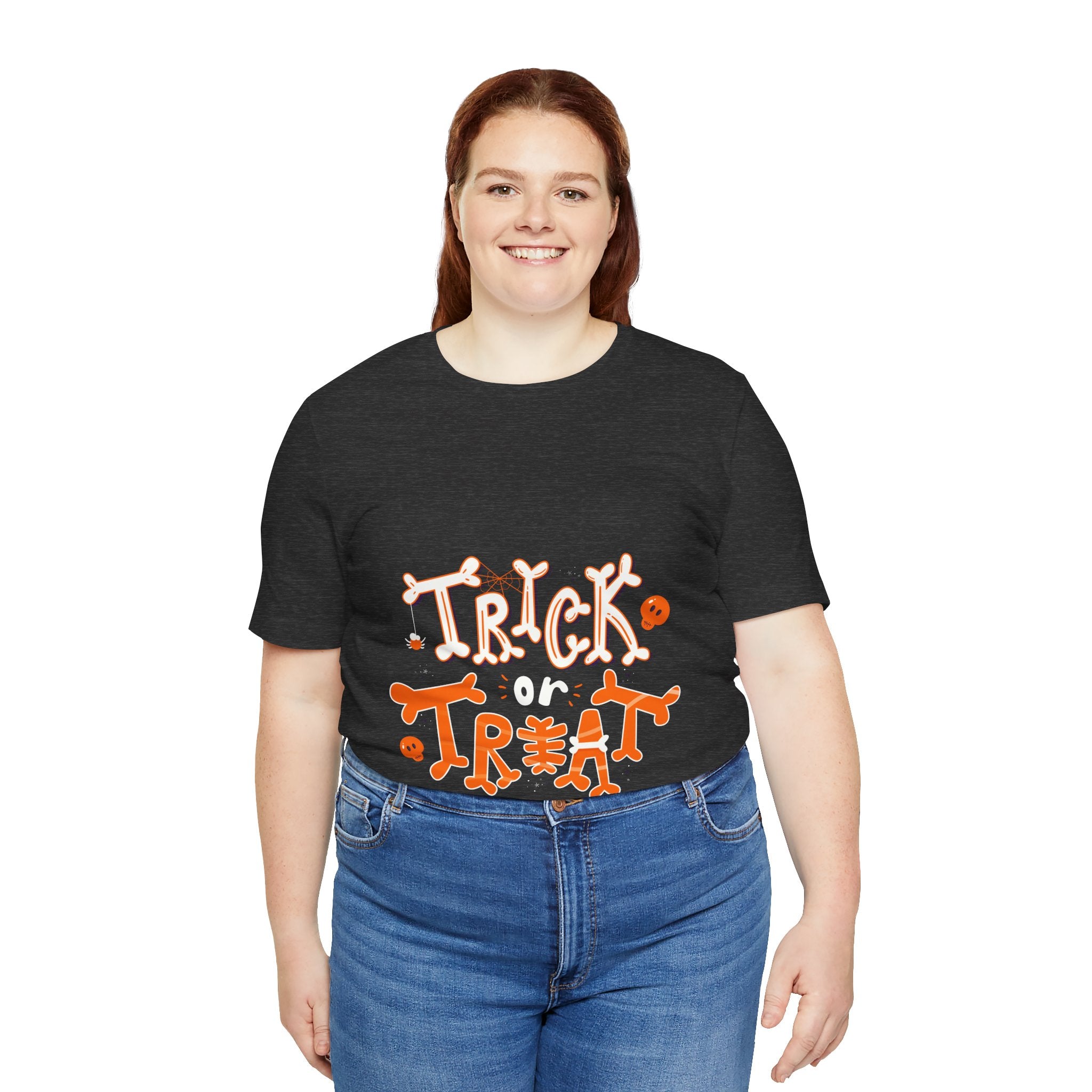 Halloween Trick or Treat  | Unisex Jersey Short Sleeve Tee