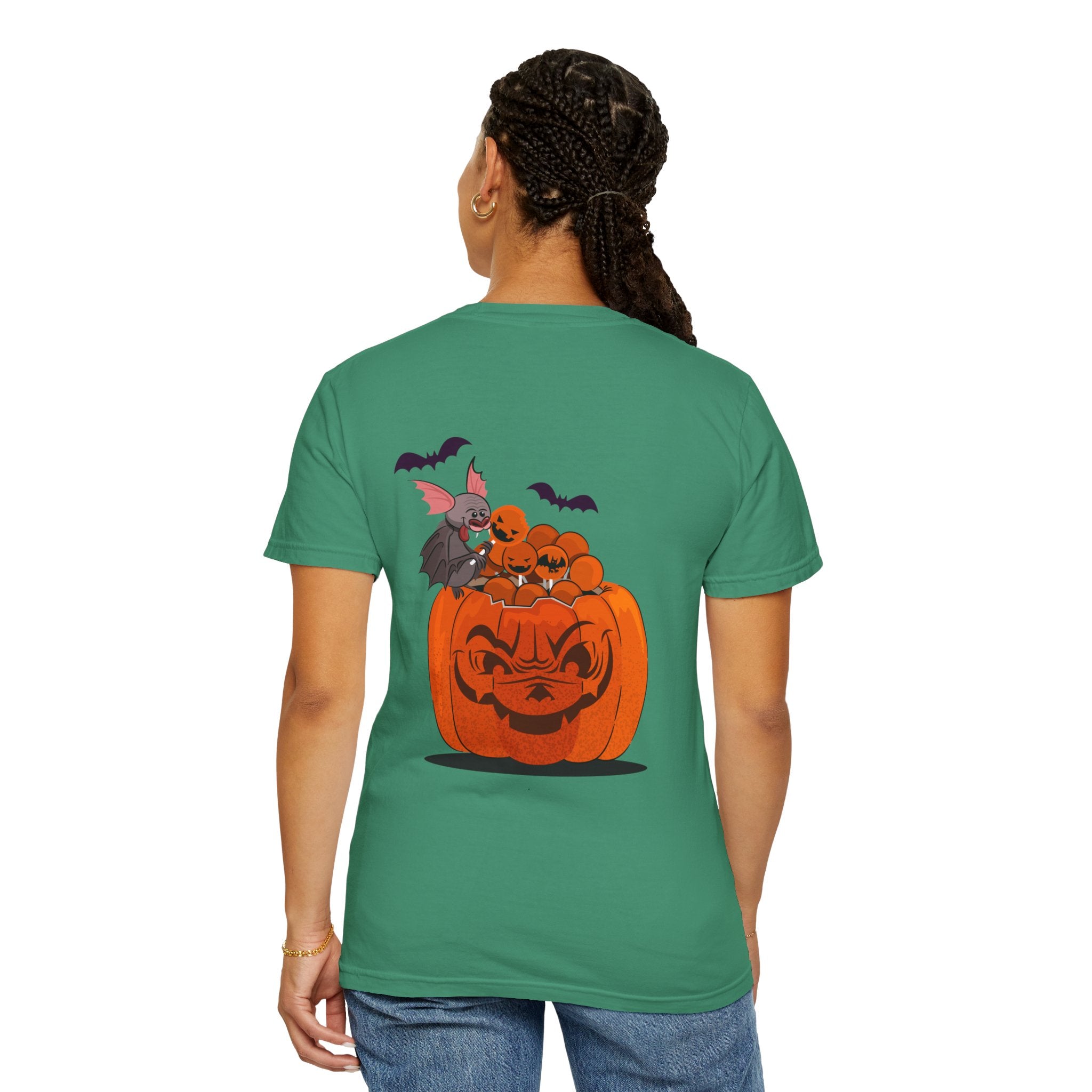 Halloween Trick or Treat  | Unisex Garment-Dyed T-shirt