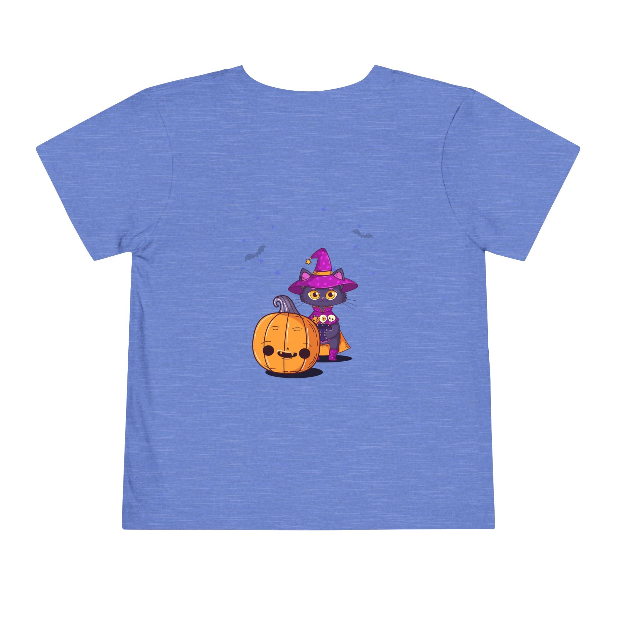 Halloween with Witch's Cats | Toddler Short Sleeve Tee
