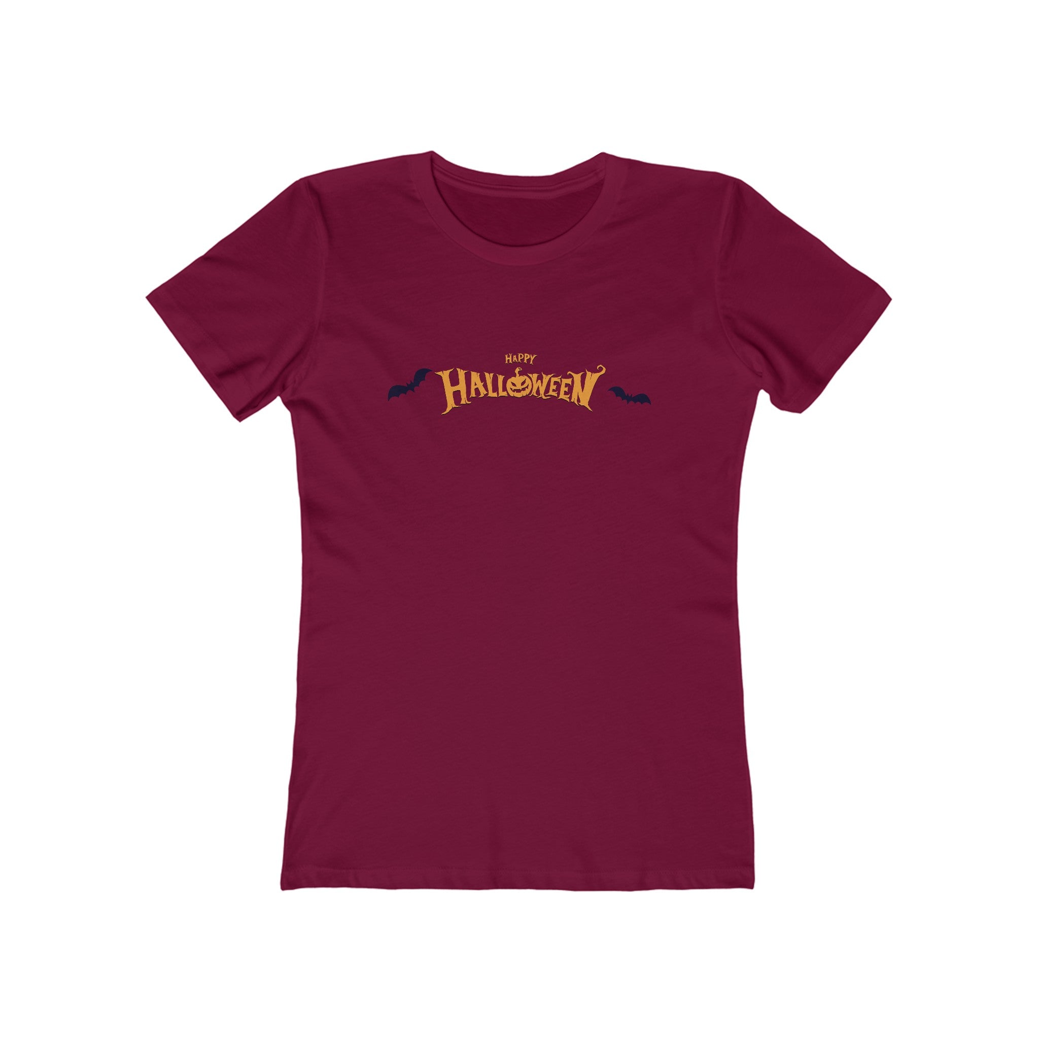 Halloween with Bats | The Boyfriend Tee for Women