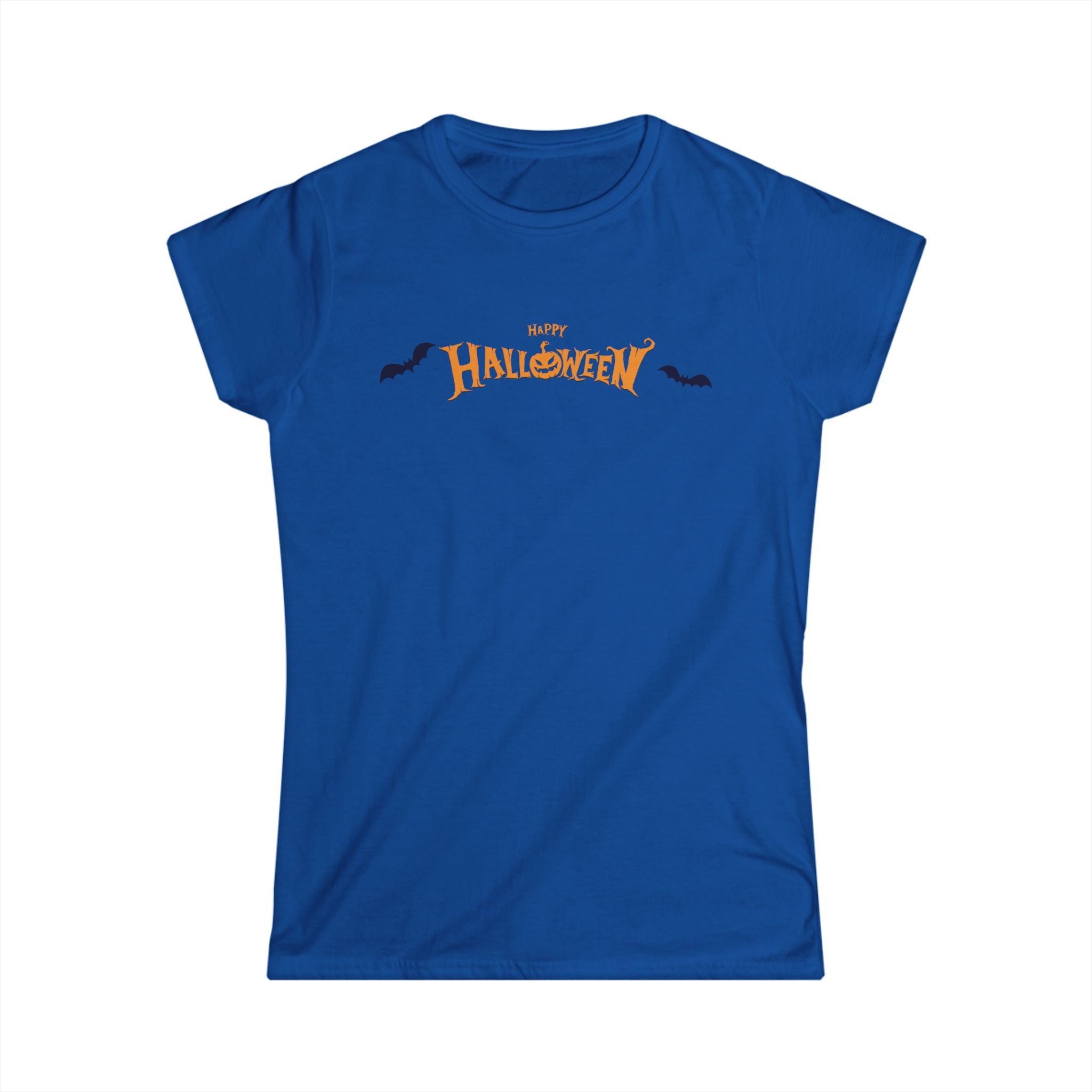 Halloween with Bats | Women's Softstyle Tee