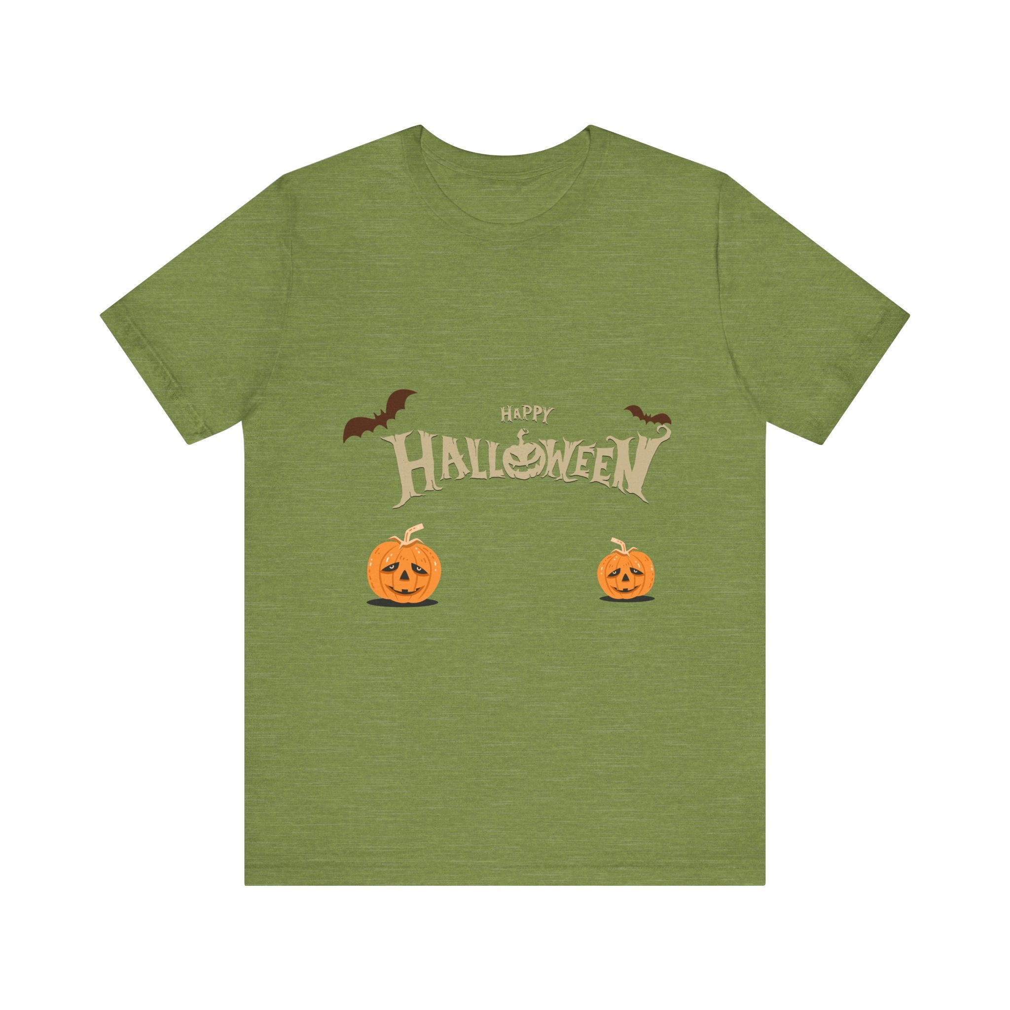 Halloween with Pumpkins | Unisex Jersey Short Sleeve Tee