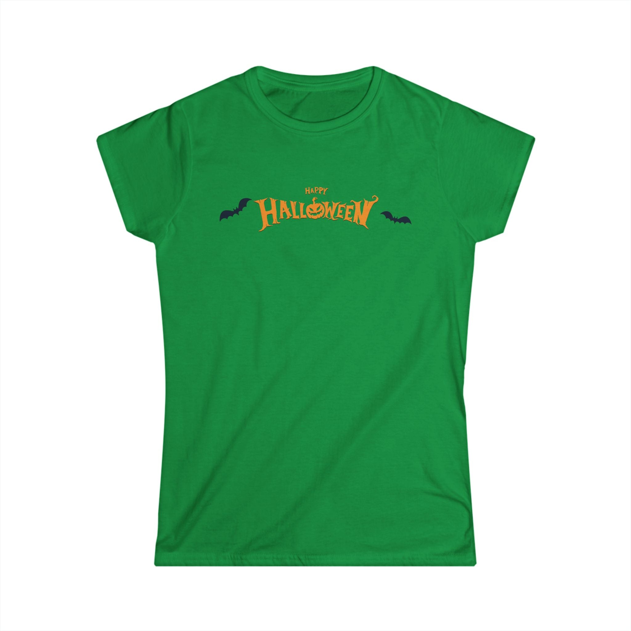 Halloween with Bats | Women's Softstyle Tee