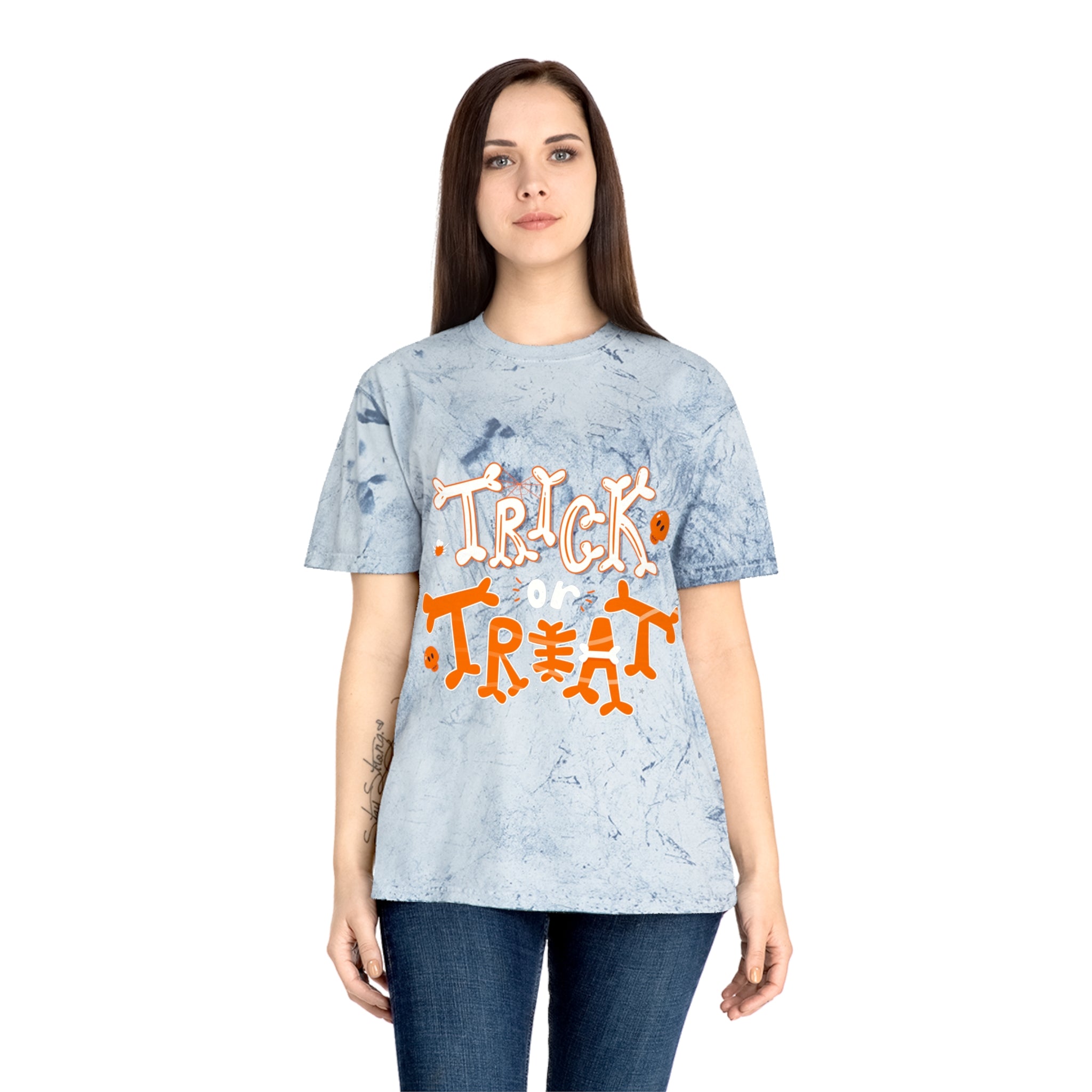 Halloween Trick or Treat | Unisex Color Blast T-Shirt