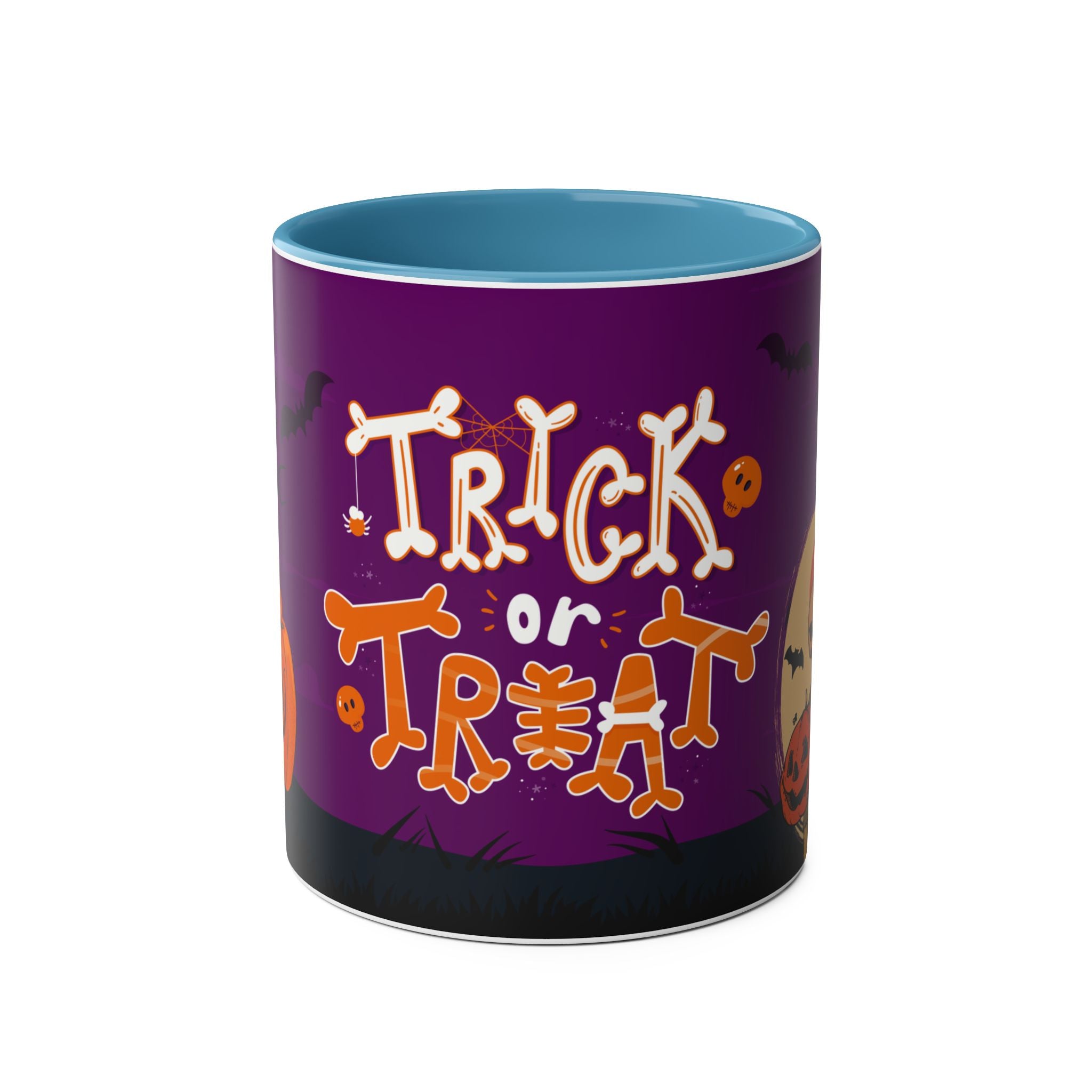 Halloween Trick or Treat | Two-Tone Coffee Mugs