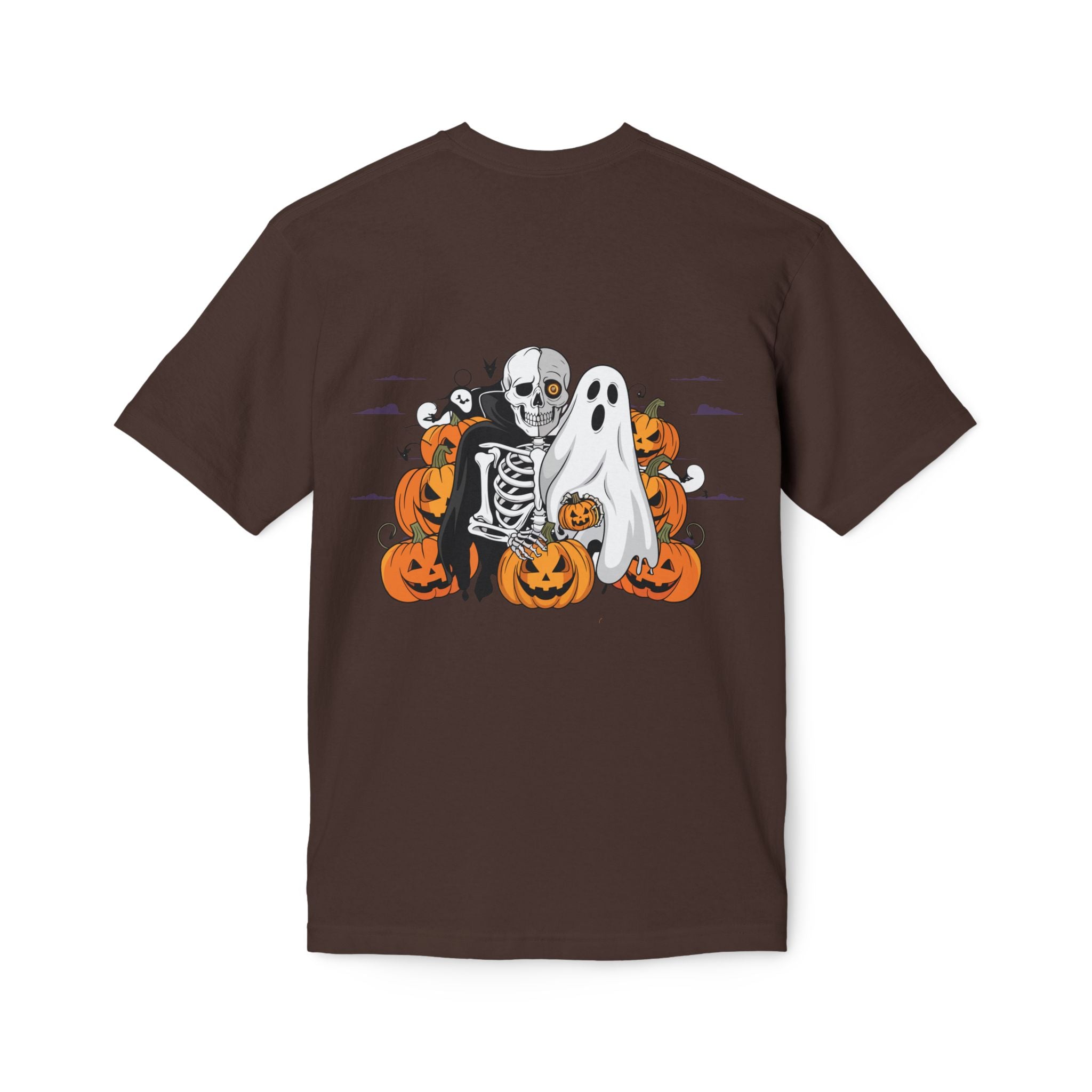Halloween with Bats | Unisex Midweight T-shirt, Made in US