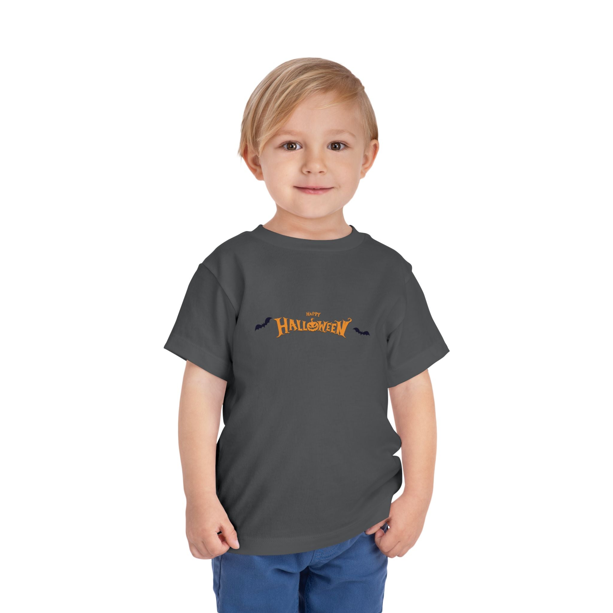Halloween with Bats | Toddler Short Sleeve Tee
