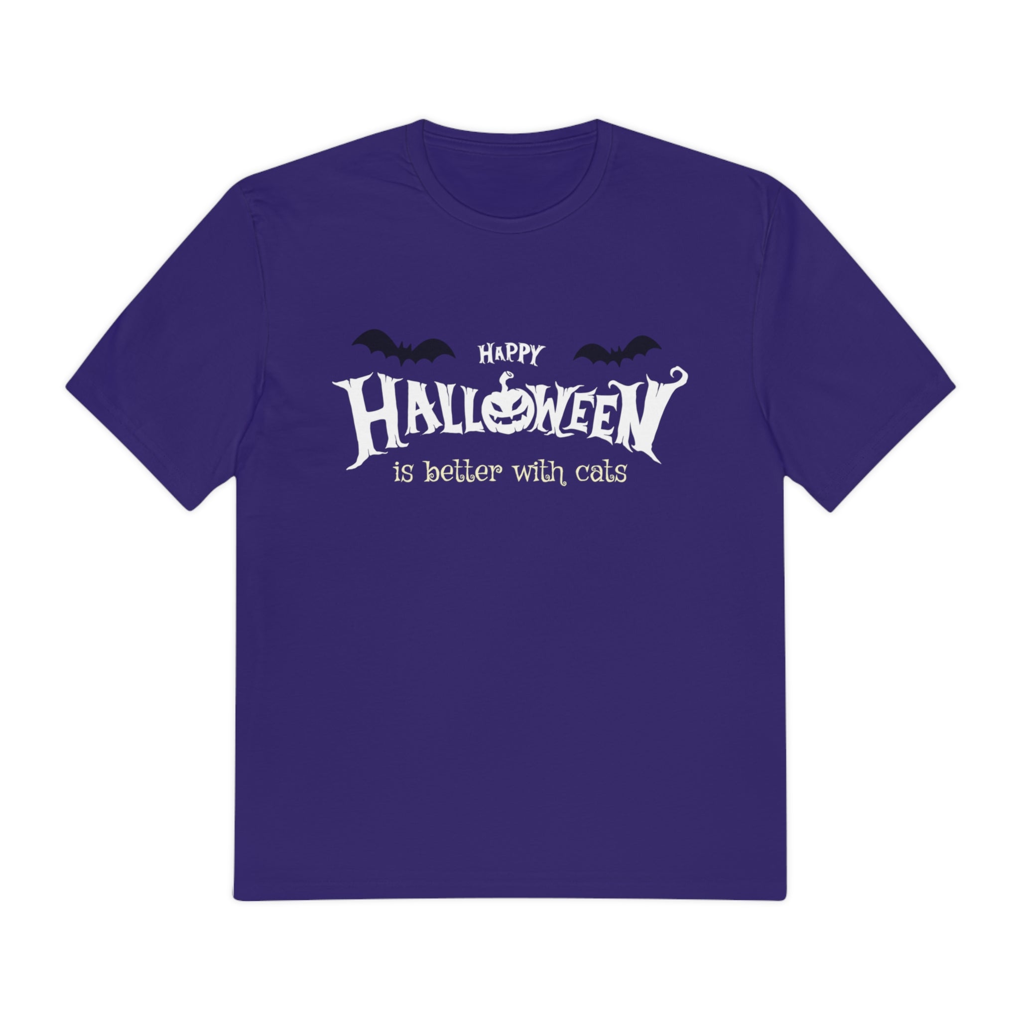 Halloween with Witch's Cats | Perfect Weight® Tee