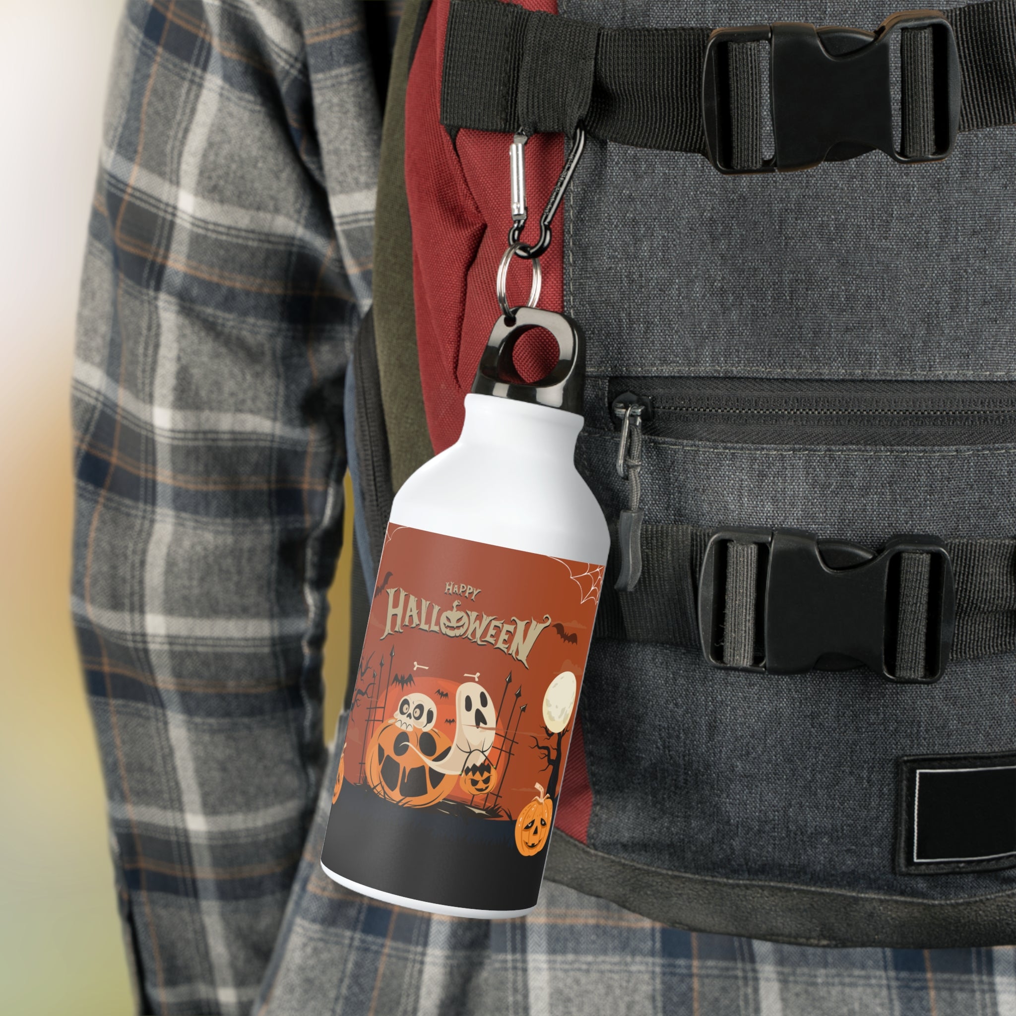 Happy Halloween with Pumpkin | Oregon Sport Bottle