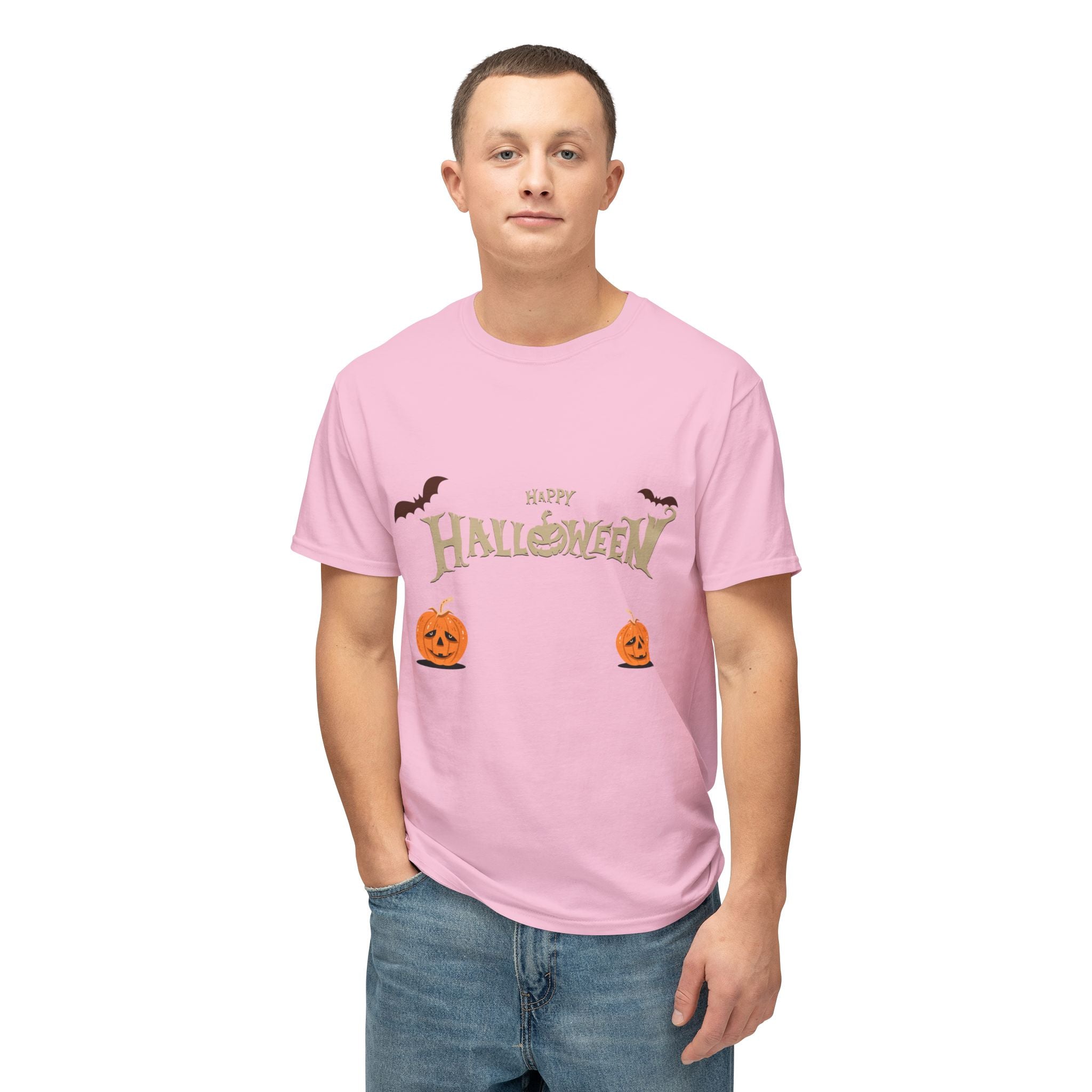 Halloween with Pumpkins | Unisex HD Cotton™ T-shirt
