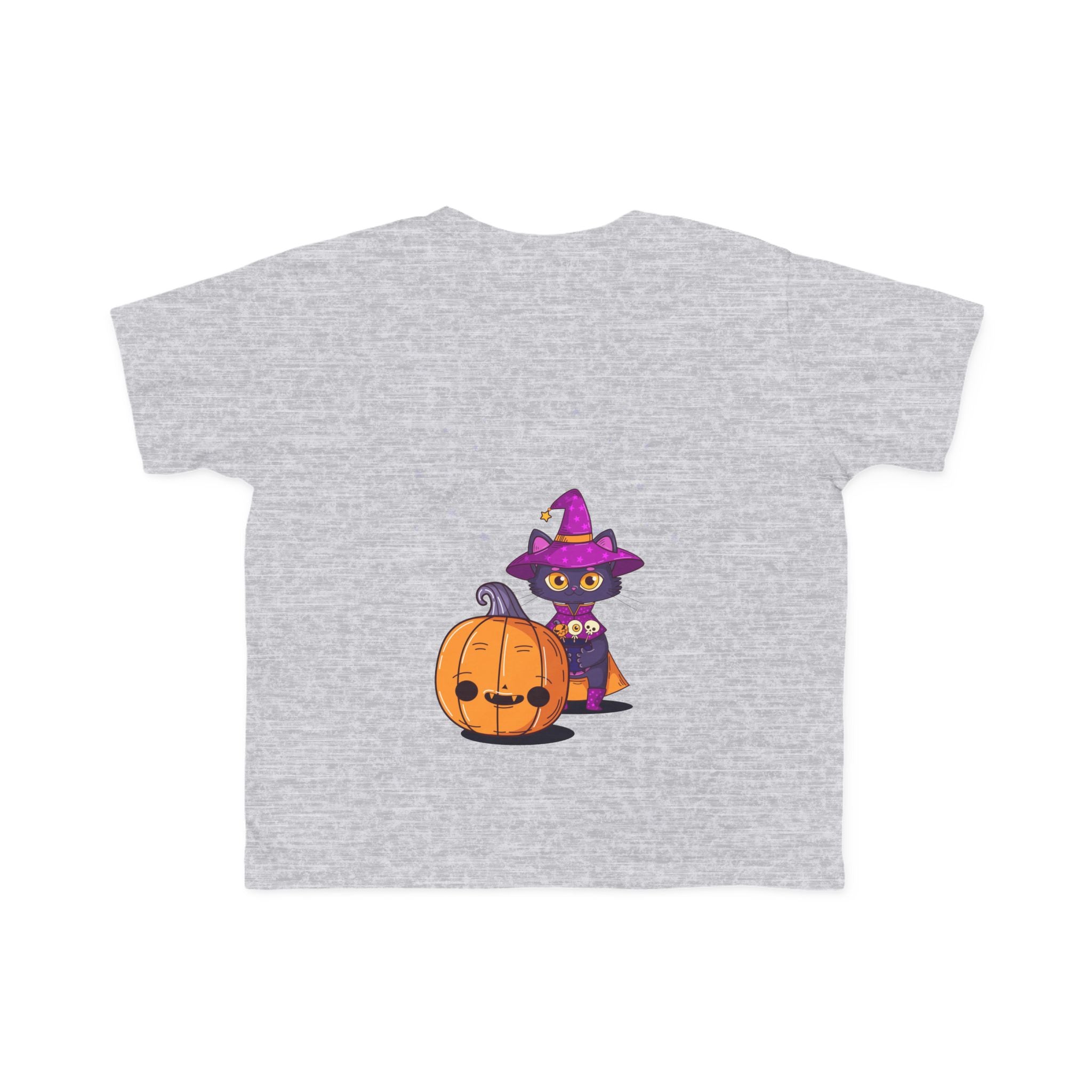 Halloween with Witch's Cats | Toddler's Fine Jersey Tee