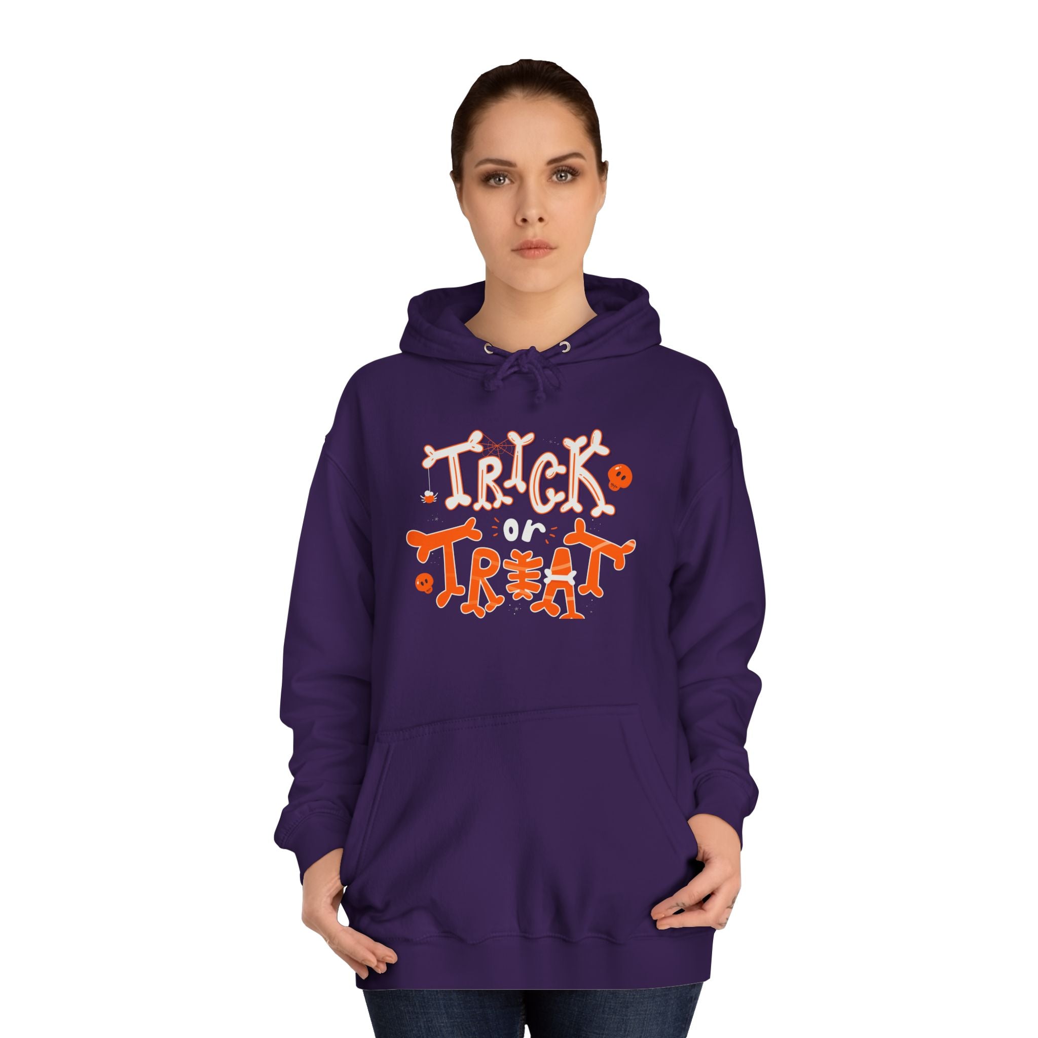 Halloween Trick or Treat | Unisex College Hoodie