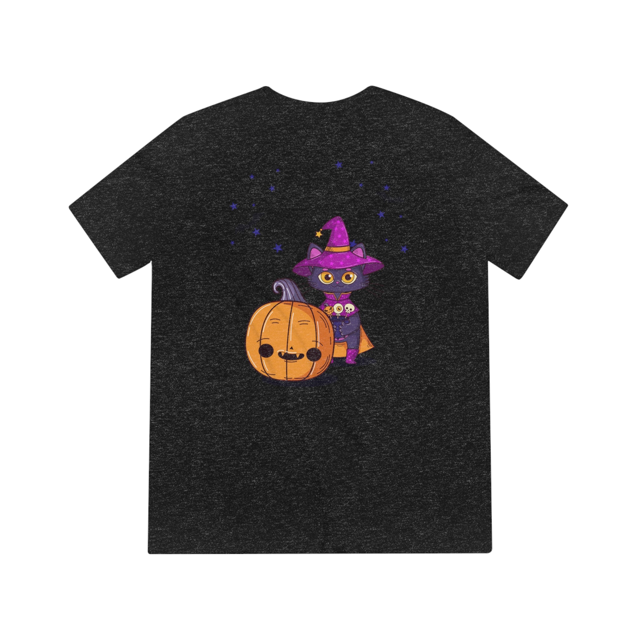 Halloween with Witch's Cats | Unisex Triblend Tee