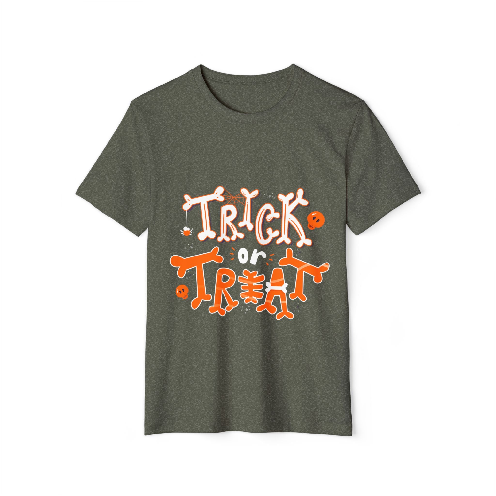 Halloween Trick or Treat | Unisex Recycled Organic T-Shirt