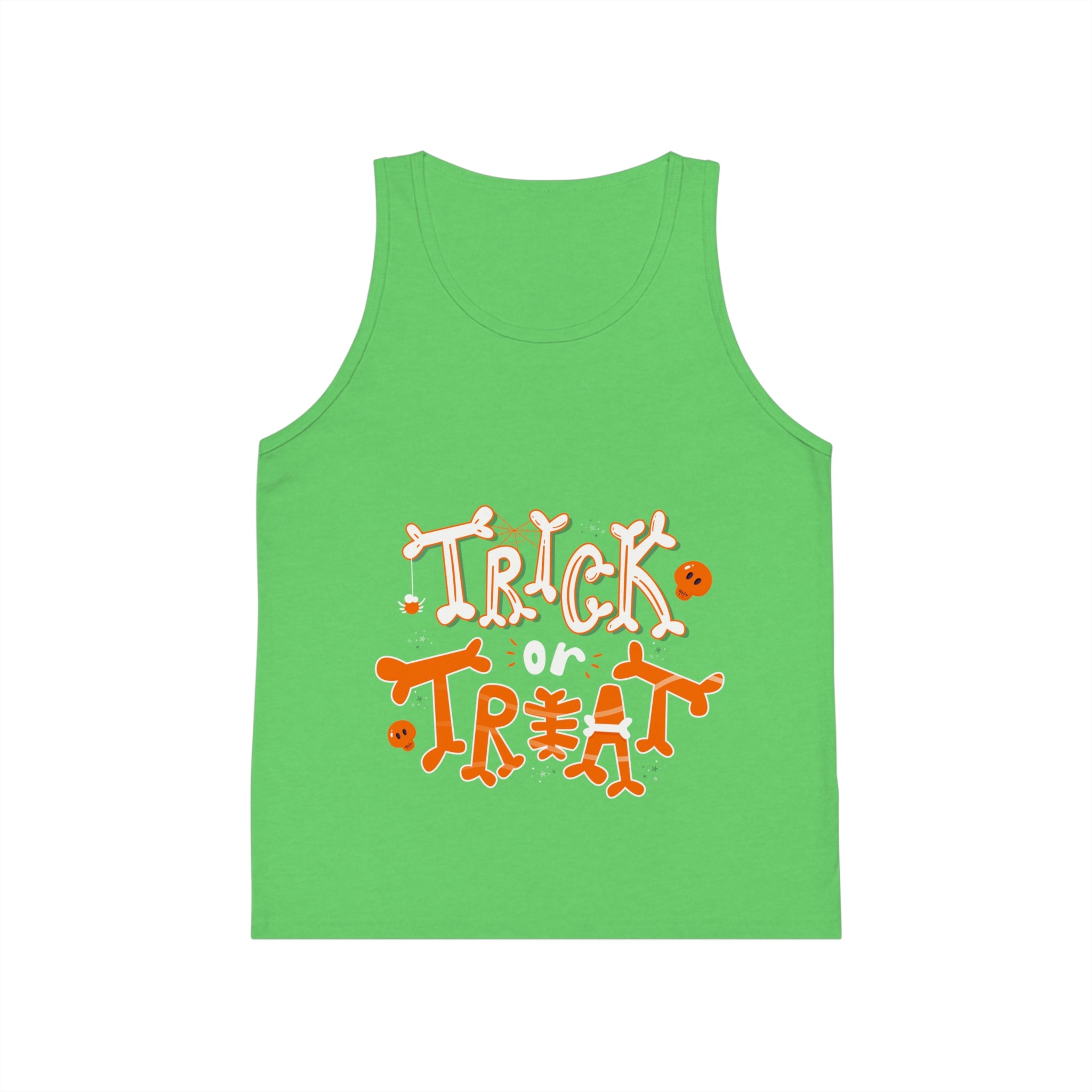 Halloween Trick or Treat | Kid's Jersey Tank Top