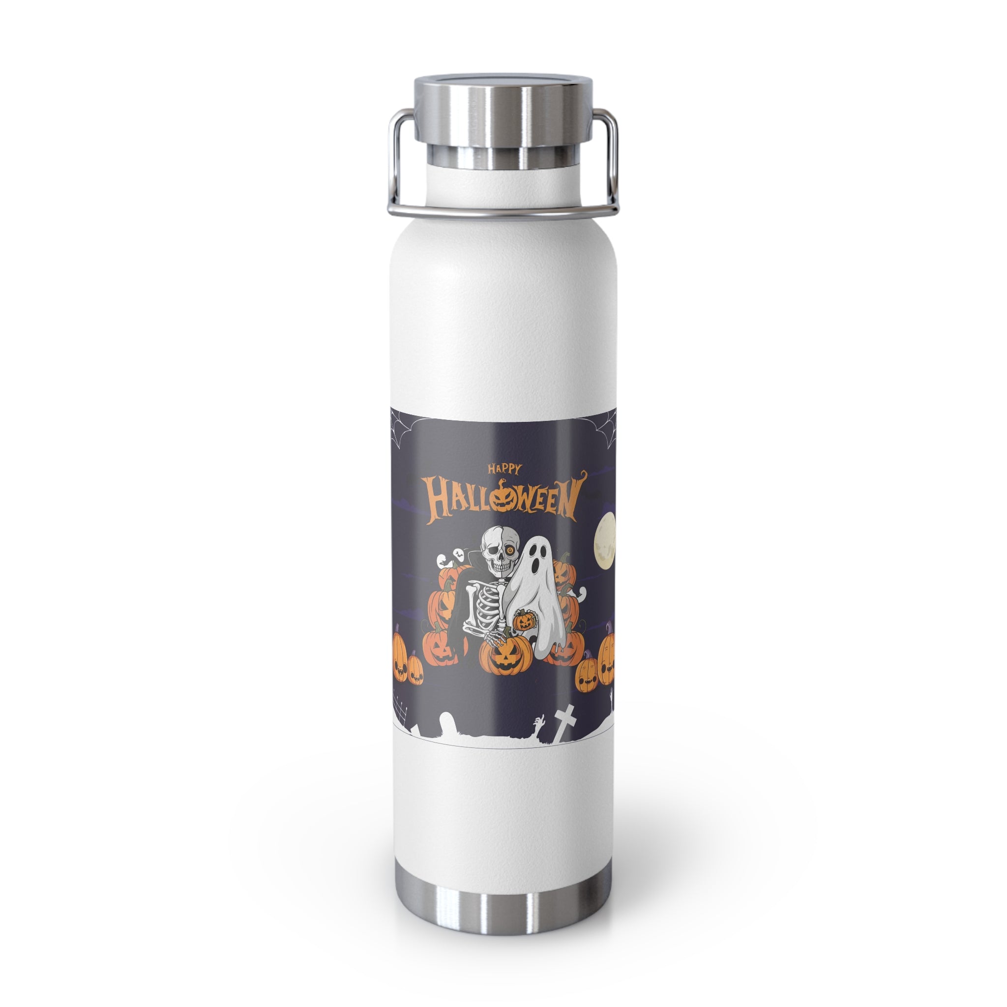 Halloween is Better with Skeleton | Copper Vacuum Insulated Bottle