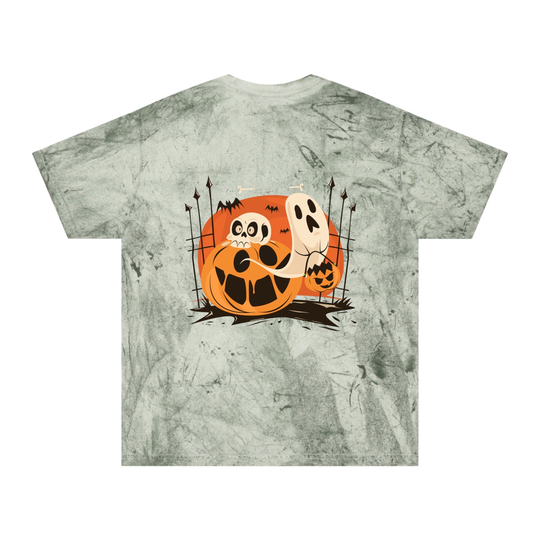 Halloween with Pumpkins | Unisex Color Blast T-Shirt