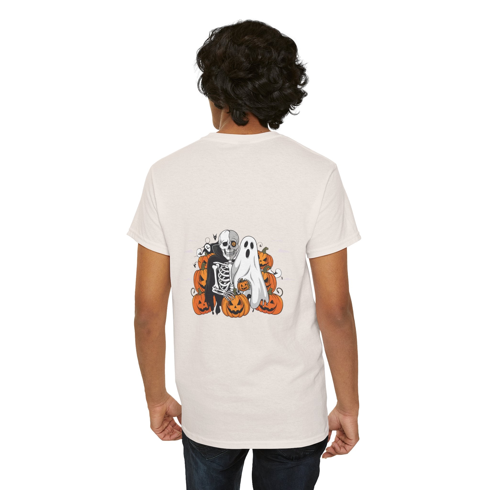 Halloween with Bats | Unisex Heavy Cotton Tee