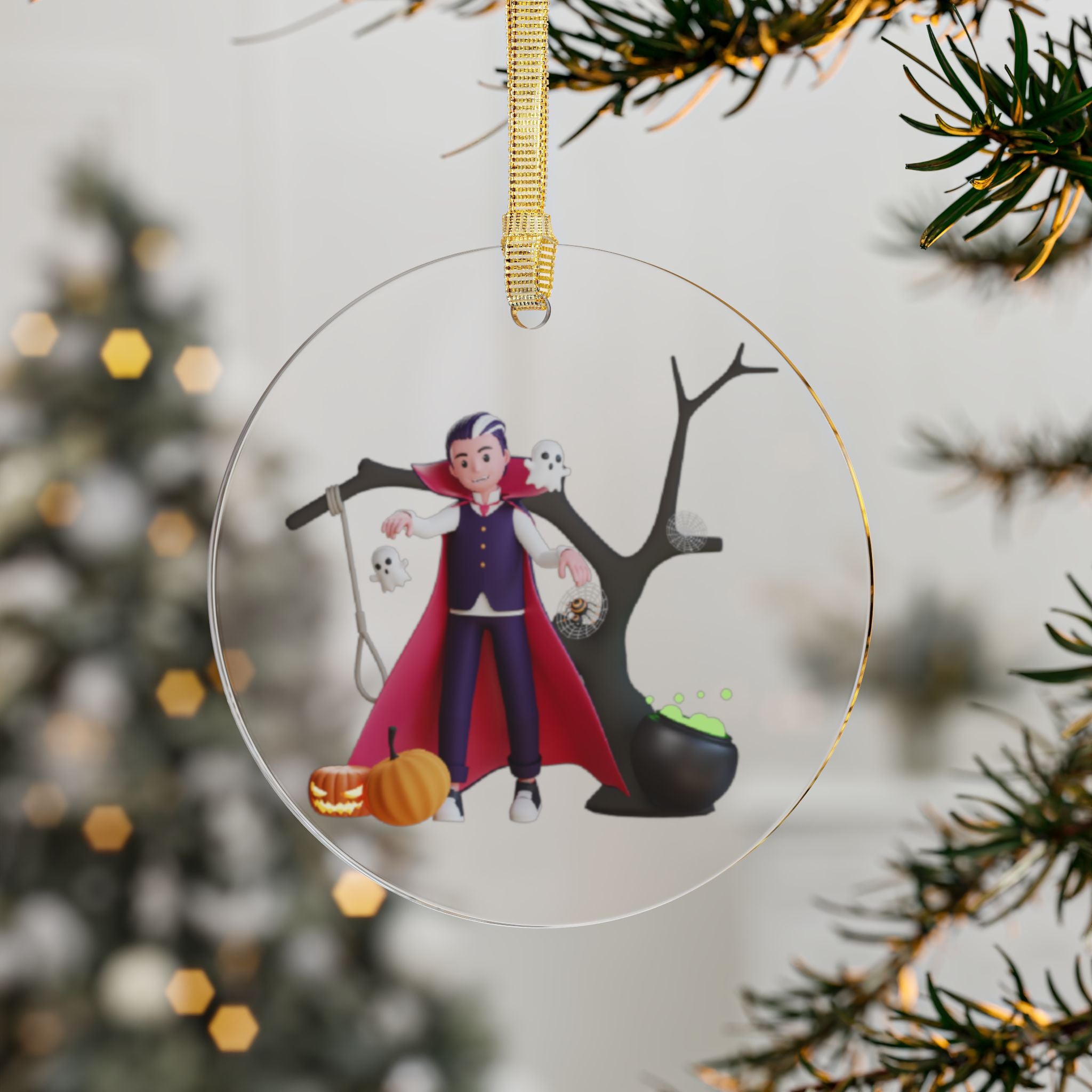 Vampire’s Haunting Halloween | Acrylic Ornaments