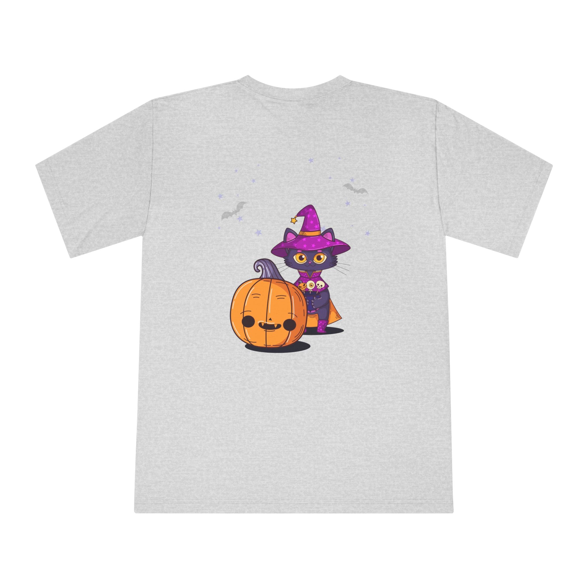 Halloween with Witch's Cats | Unisex Classic Crewneck T-Shirt