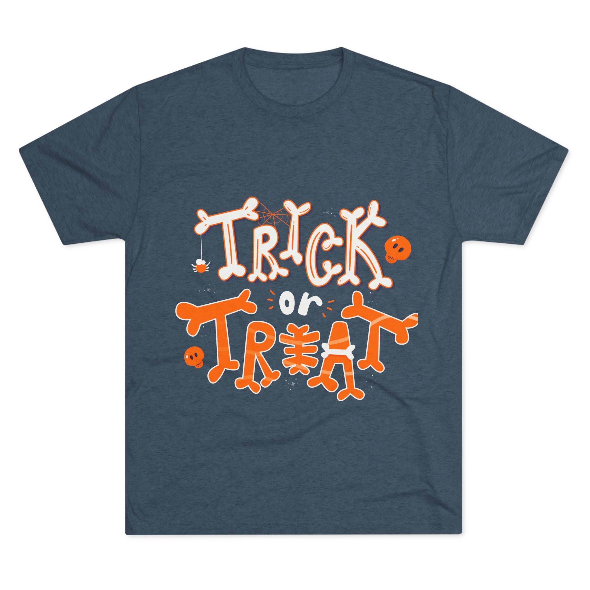 Halloween Trick or Treat | Unisex Tri-Blend Crew Tee