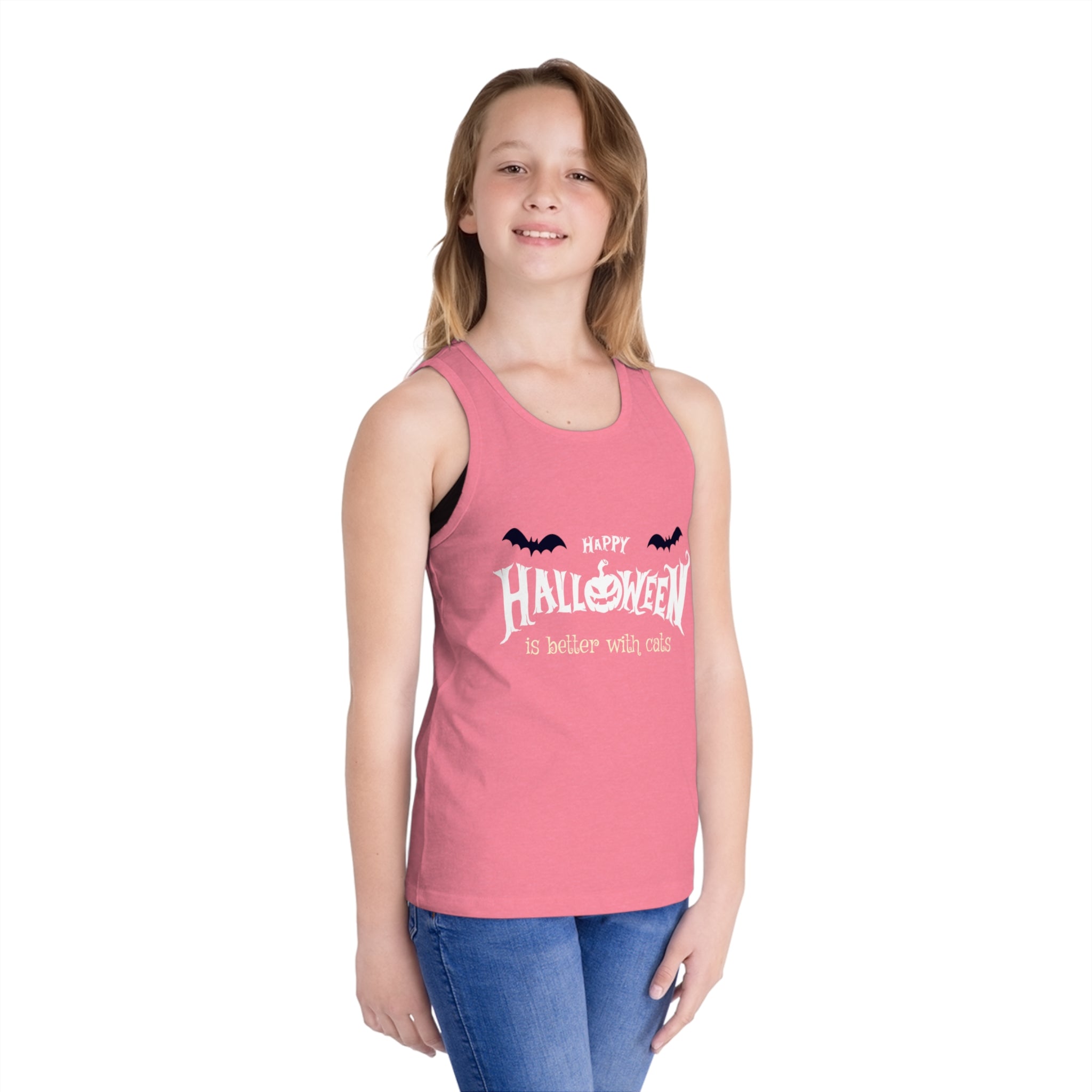 Happy Halloween | Kid's Jersey Tank Top