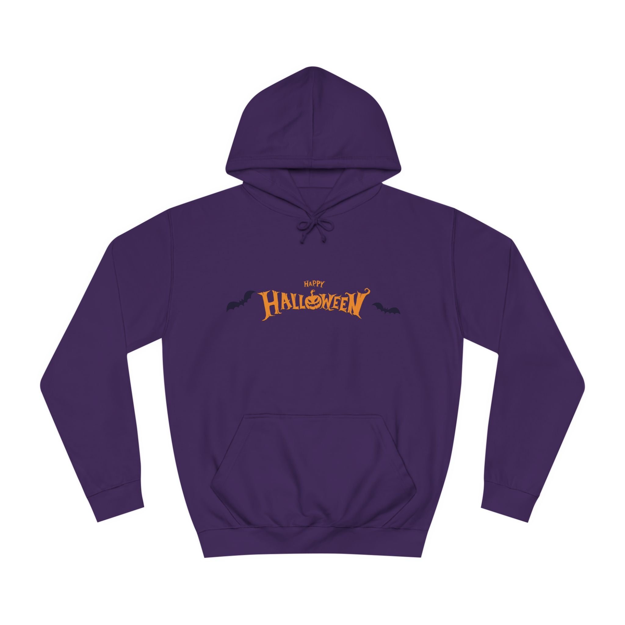 Halloween with Bats | Unisex College Hoodie