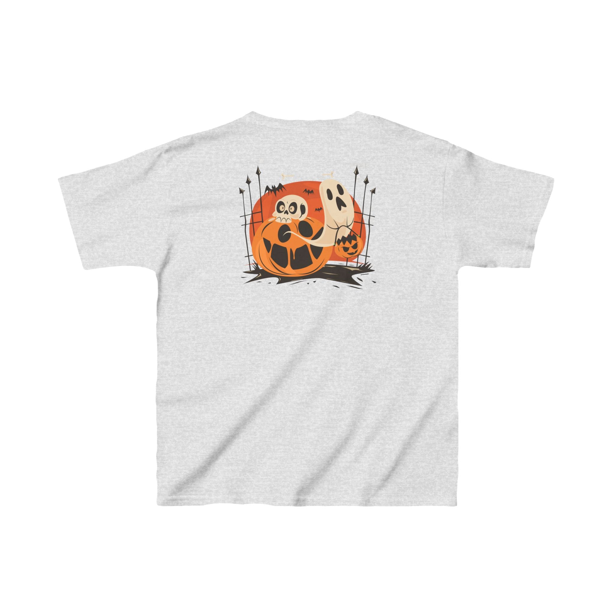 Halloween with Pumpkins | Kids Heavy Cotton Tee