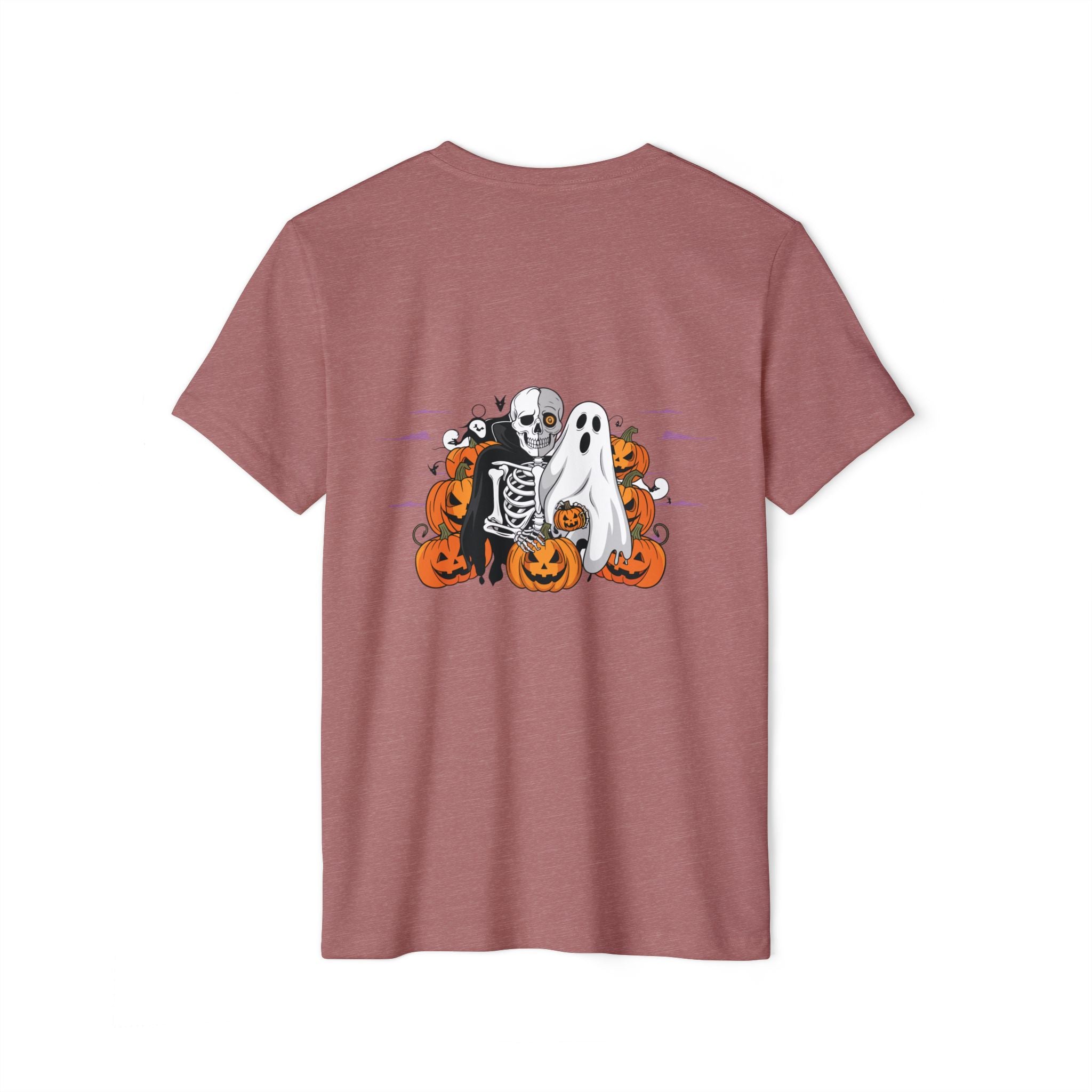 Halloween with Bats | Unisex Recycled Organic T-Shirt